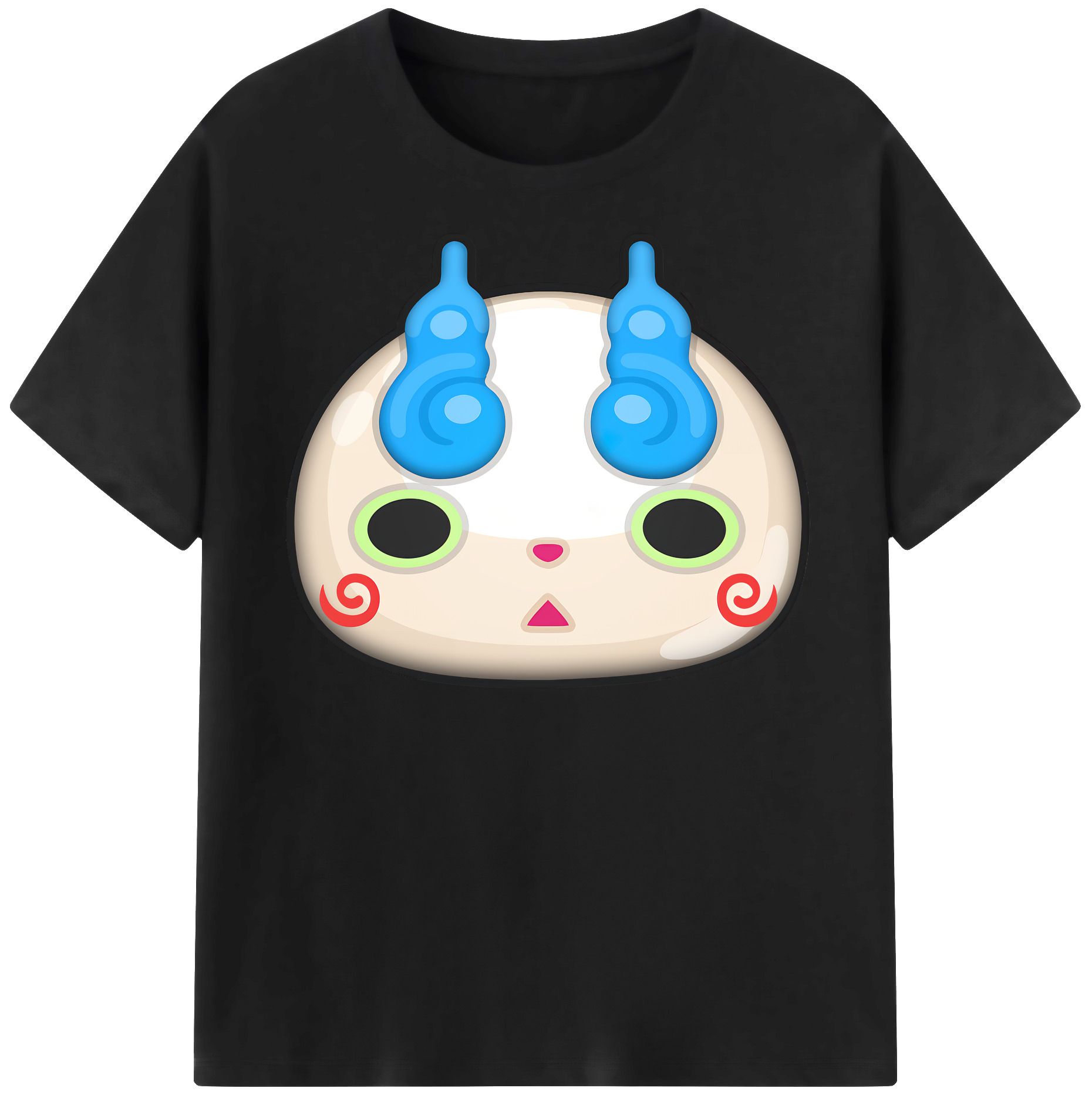 （画像用） 妖怪ウォッチ Yo-kai Watch レディースカジュアルプリントTシャツ（綿100％）