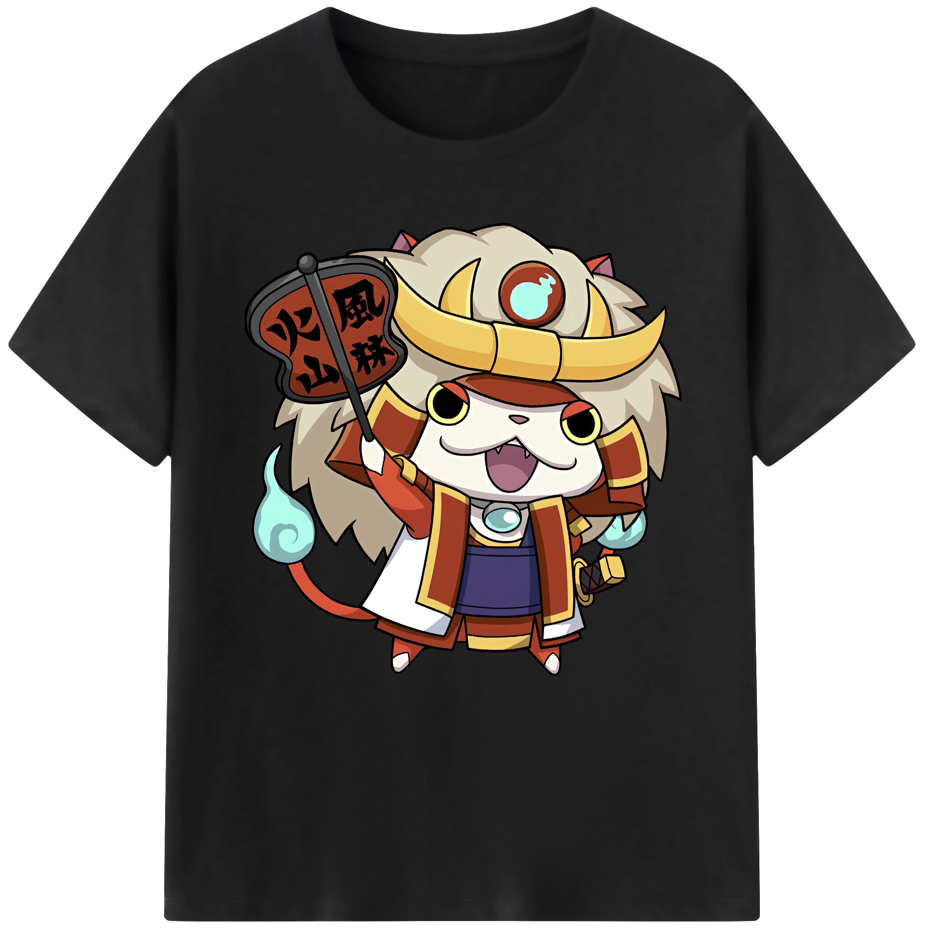 （画像用） 妖怪ウォッチ Yo-kai Watch レディースカジュアルプリントTシャツ（綿100％）