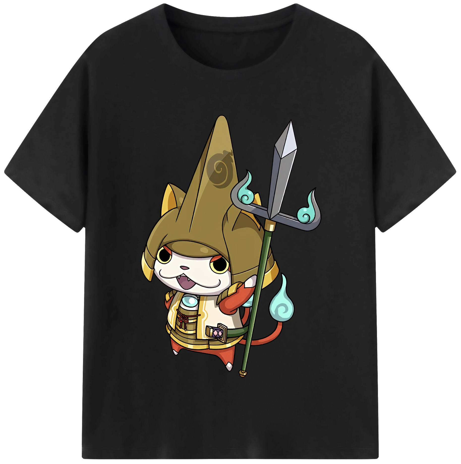 （画像用） 妖怪ウォッチ Yo-kai Watch レディースカジュアルプリントTシャツ（綿100％）