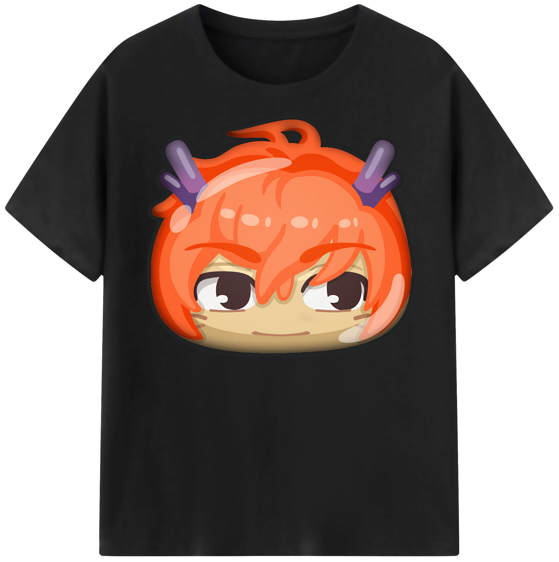（画像用） 妖怪ウォッチ Yo-kai Watch レディースカジュアルプリントTシャツ（綿100％）