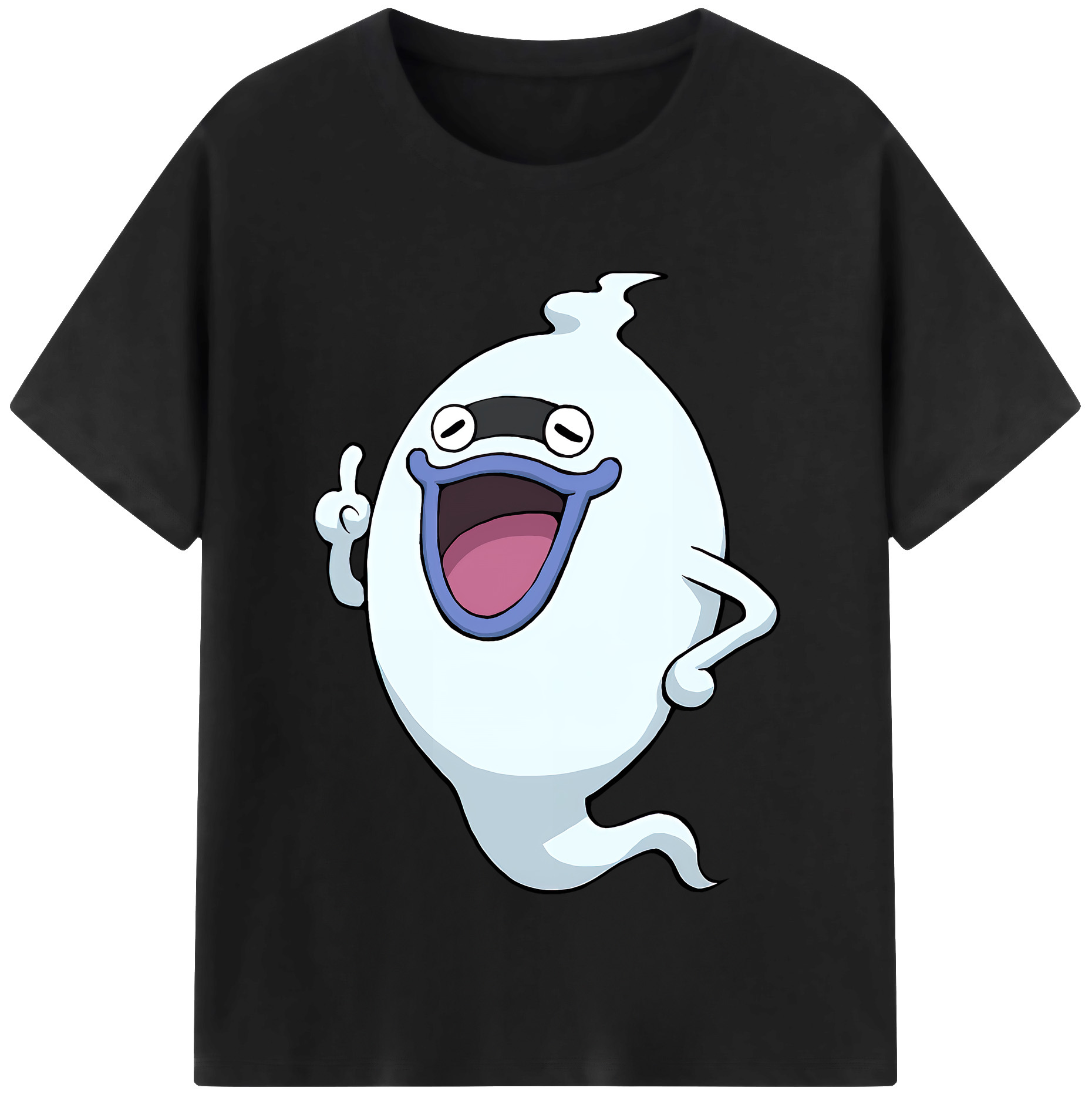 （画像用） 妖怪ウォッチ Yo-kai Watch レディースカジュアルプリントTシャツ（綿100％）