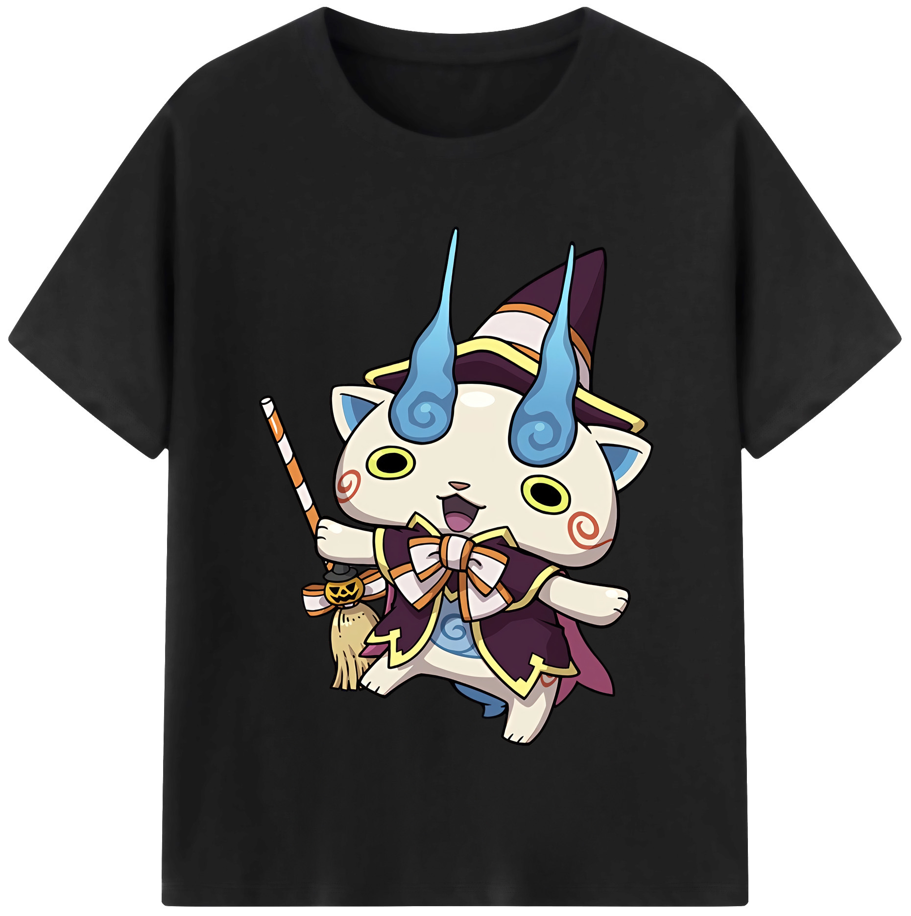 （画像用） 妖怪ウォッチ Yo-kai Watch レディースカジュアルプリントTシャツ（綿100％）