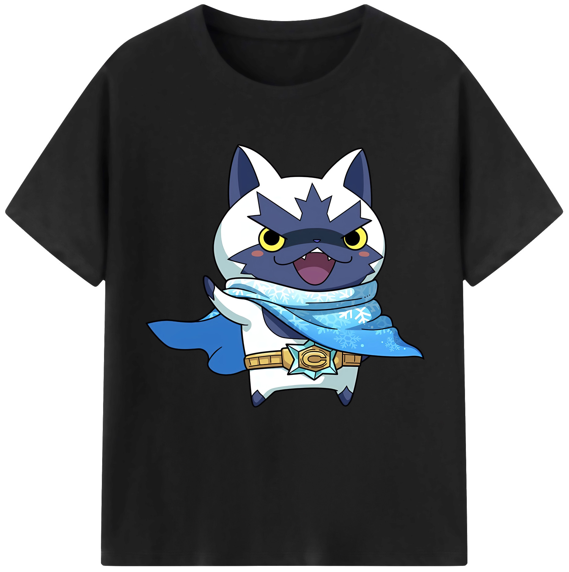 （画像用） 妖怪ウォッチ Yo-kai Watch レディースカジュアルプリントTシャツ（綿100％）