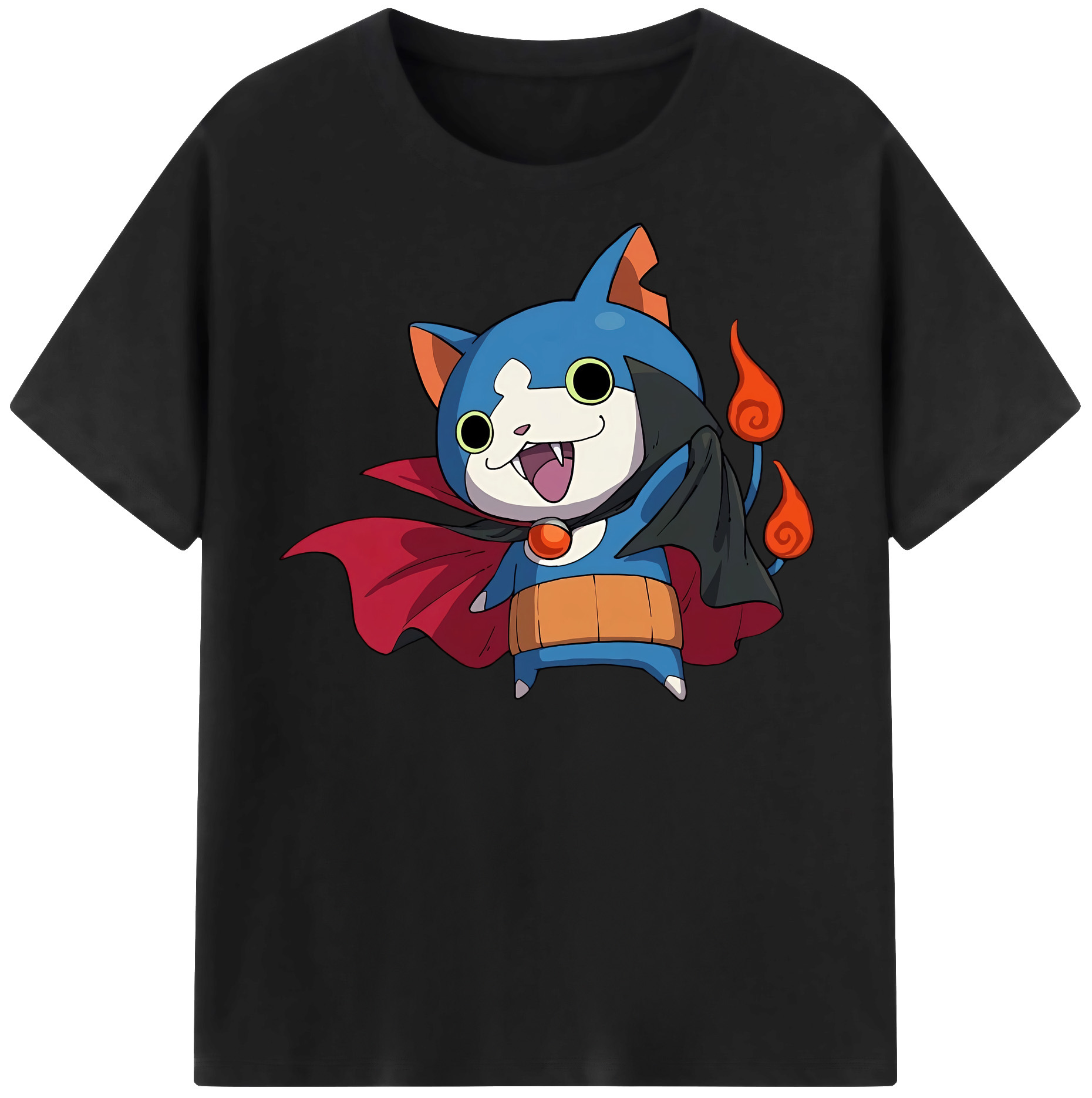 （画像用） 妖怪ウォッチ Yo-kai Watch レディースカジュアルプリントTシャツ（綿100％）
