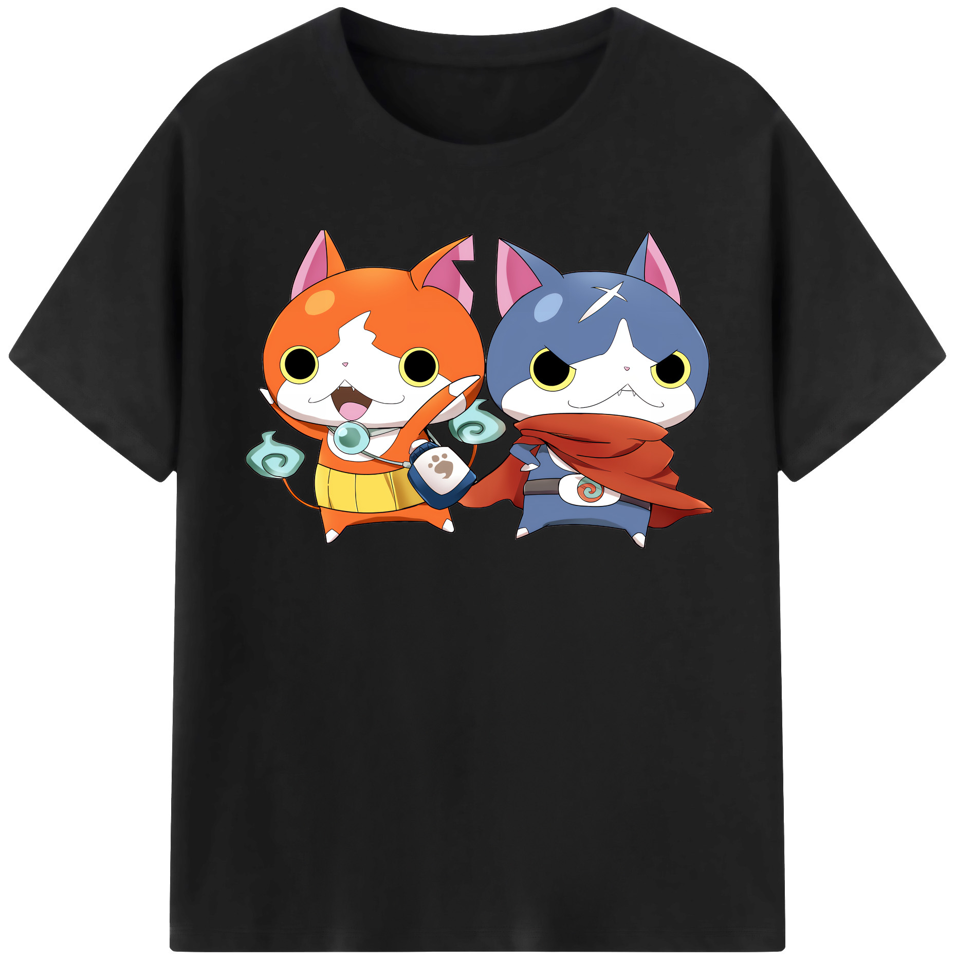（画像用） 妖怪ウォッチ Yo-kai Watch レディースカジュアルプリントTシャツ（綿100％）