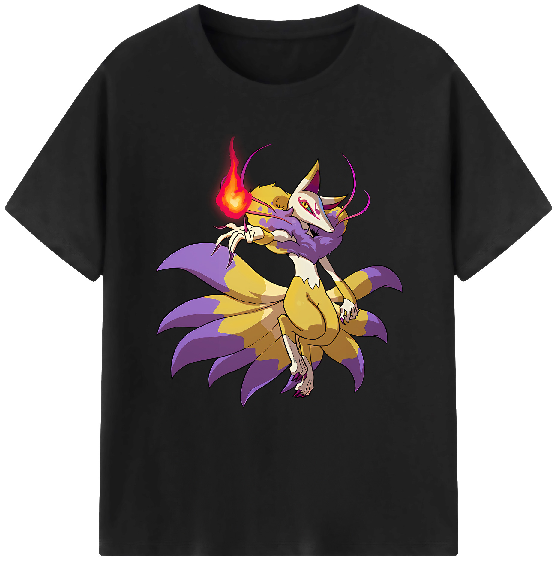 （画像用） 妖怪ウォッチ Yo-kai Watch レディースカジュアルプリントTシャツ（綿100％）