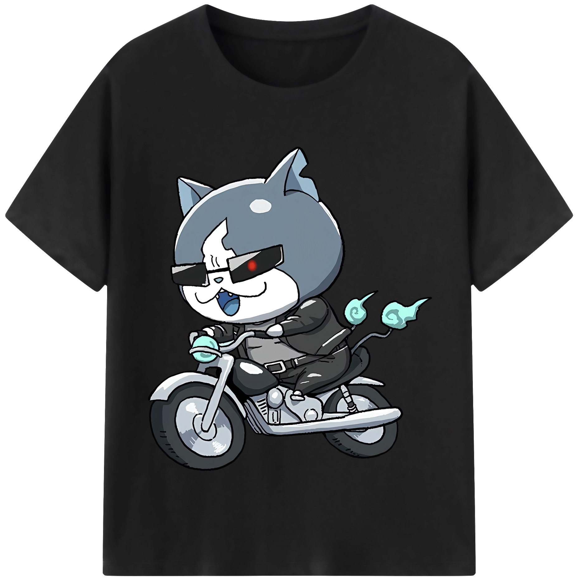 （画像用） 妖怪ウォッチ Yo-kai Watch レディースカジュアルプリントTシャツ（綿100％）