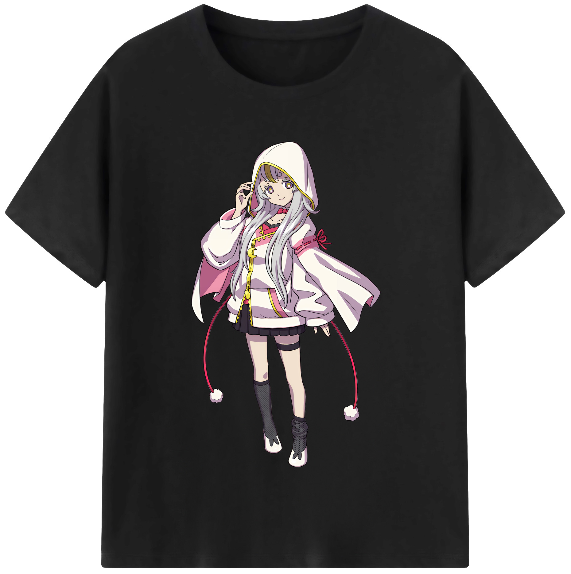 （画像用） 妖怪ウォッチ Yo-kai Watch レディースカジュアルプリントTシャツ（綿100％）
