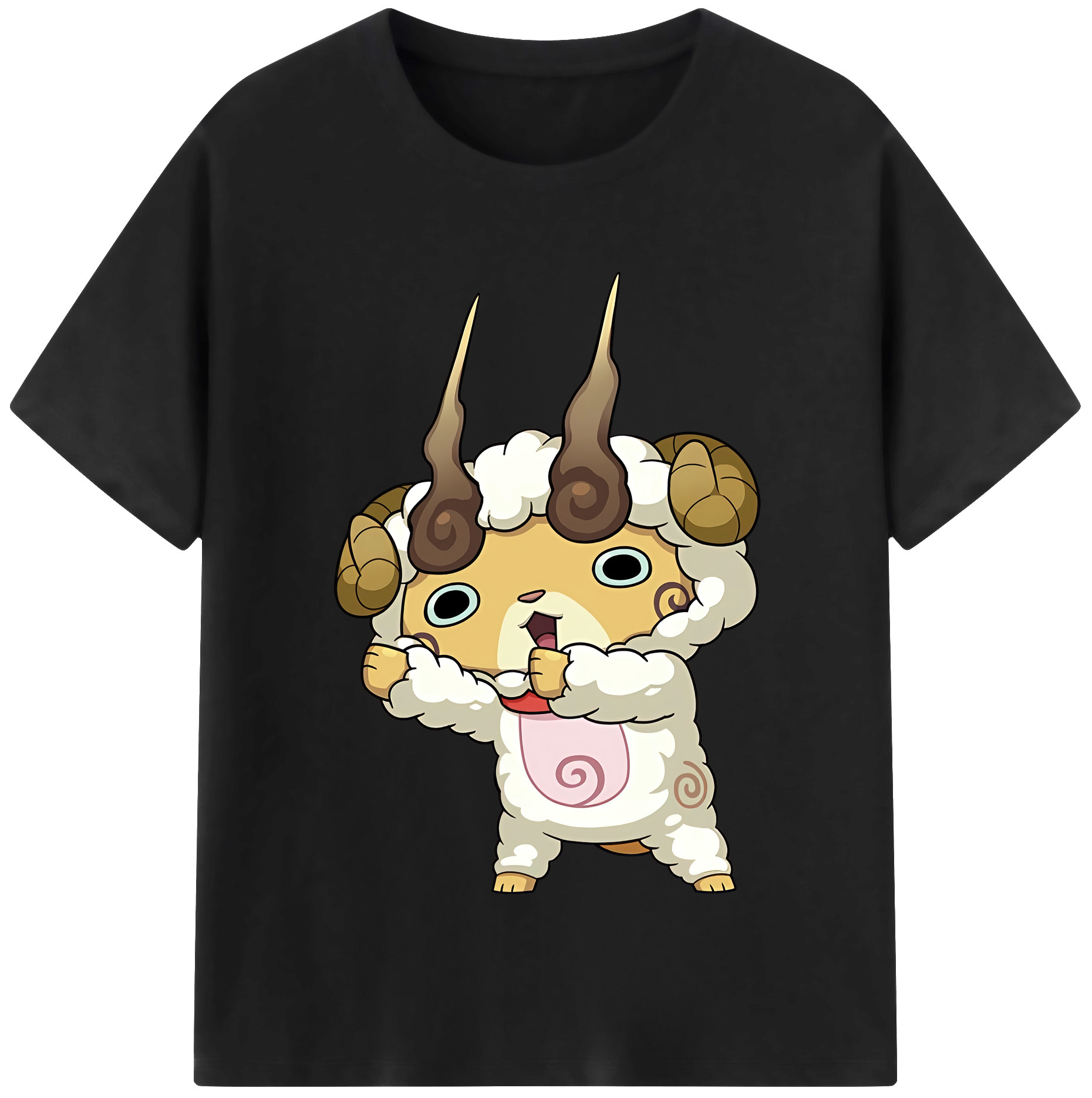 （画像用） 妖怪ウォッチ Yo-kai Watch レディースカジュアルプリントTシャツ（綿100％）