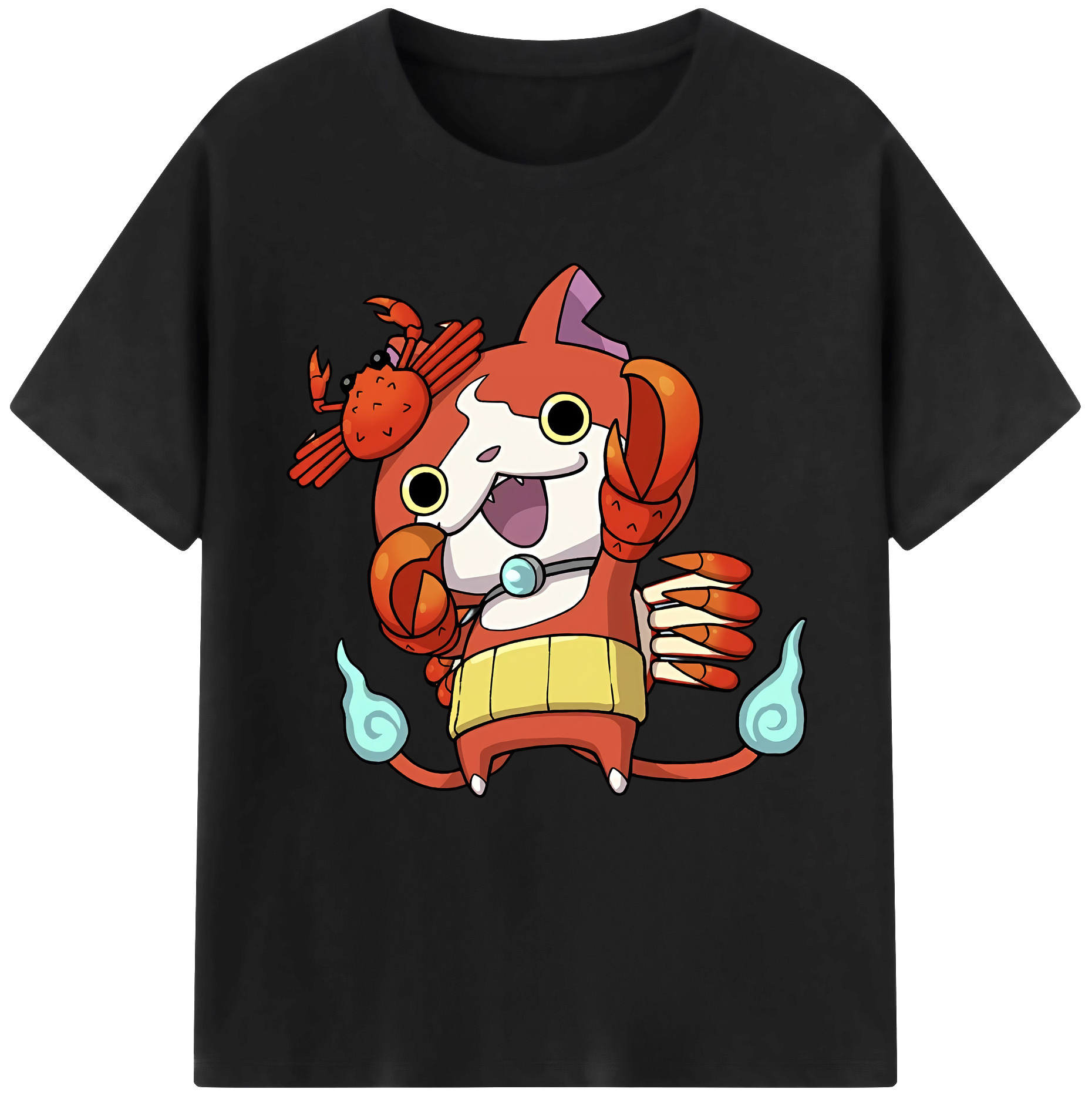 （画像用） 妖怪ウォッチ Yo-kai Watch レディースカジュアルプリントTシャツ（綿100％）