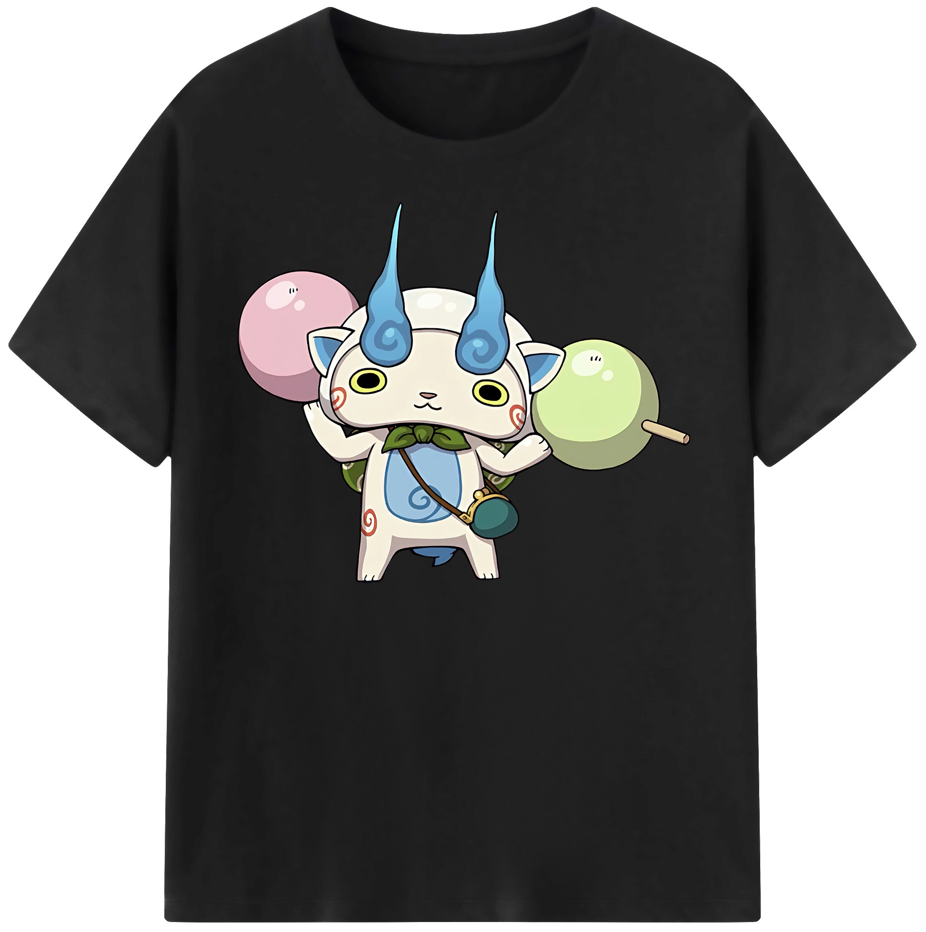 （画像用） 妖怪ウォッチ Yo-kai Watch レディースカジュアルプリントTシャツ（綿100％）