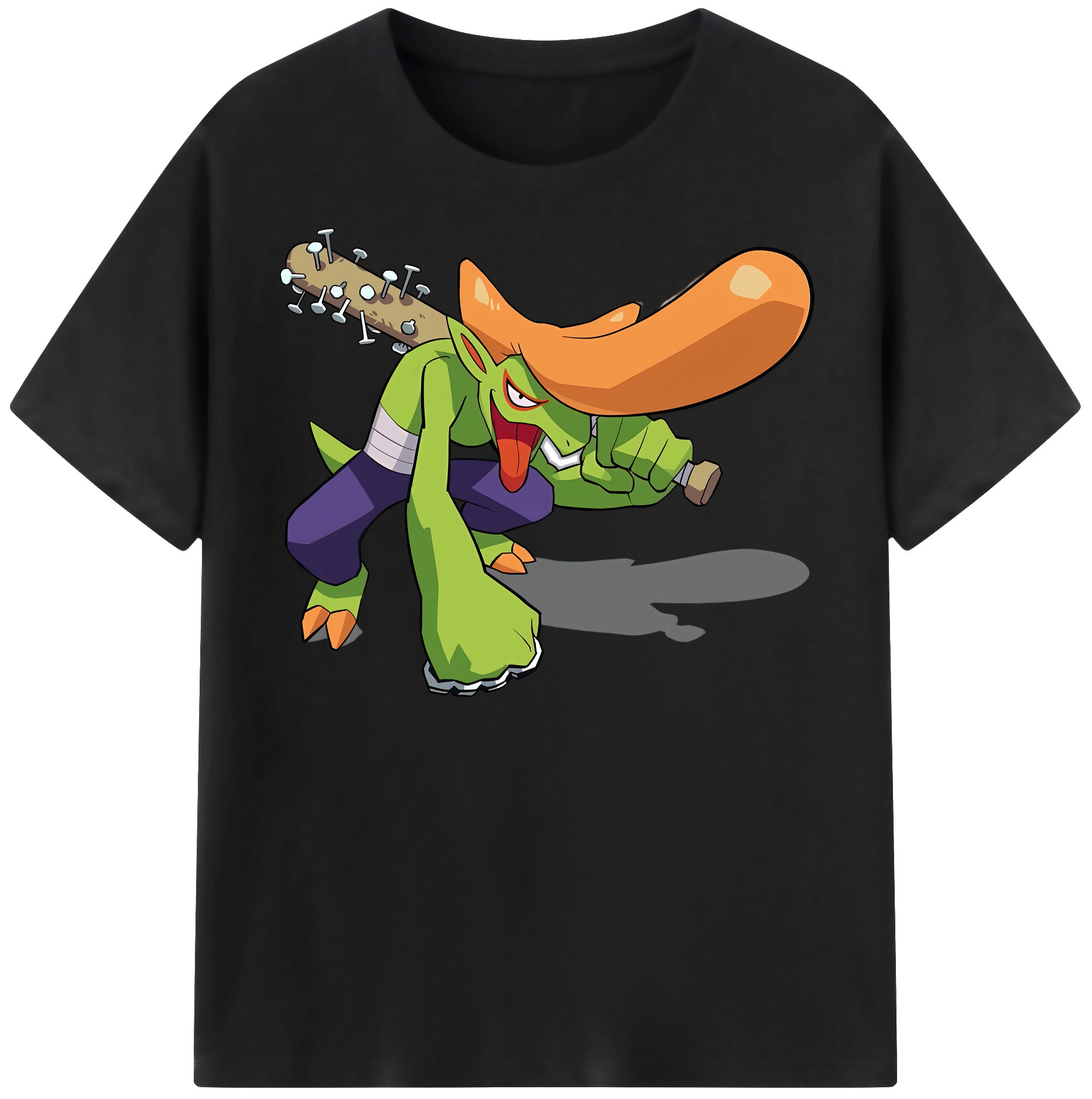 （画像用） 妖怪ウォッチ Yo-kai Watch レディースカジュアルプリントTシャツ（綿100％）