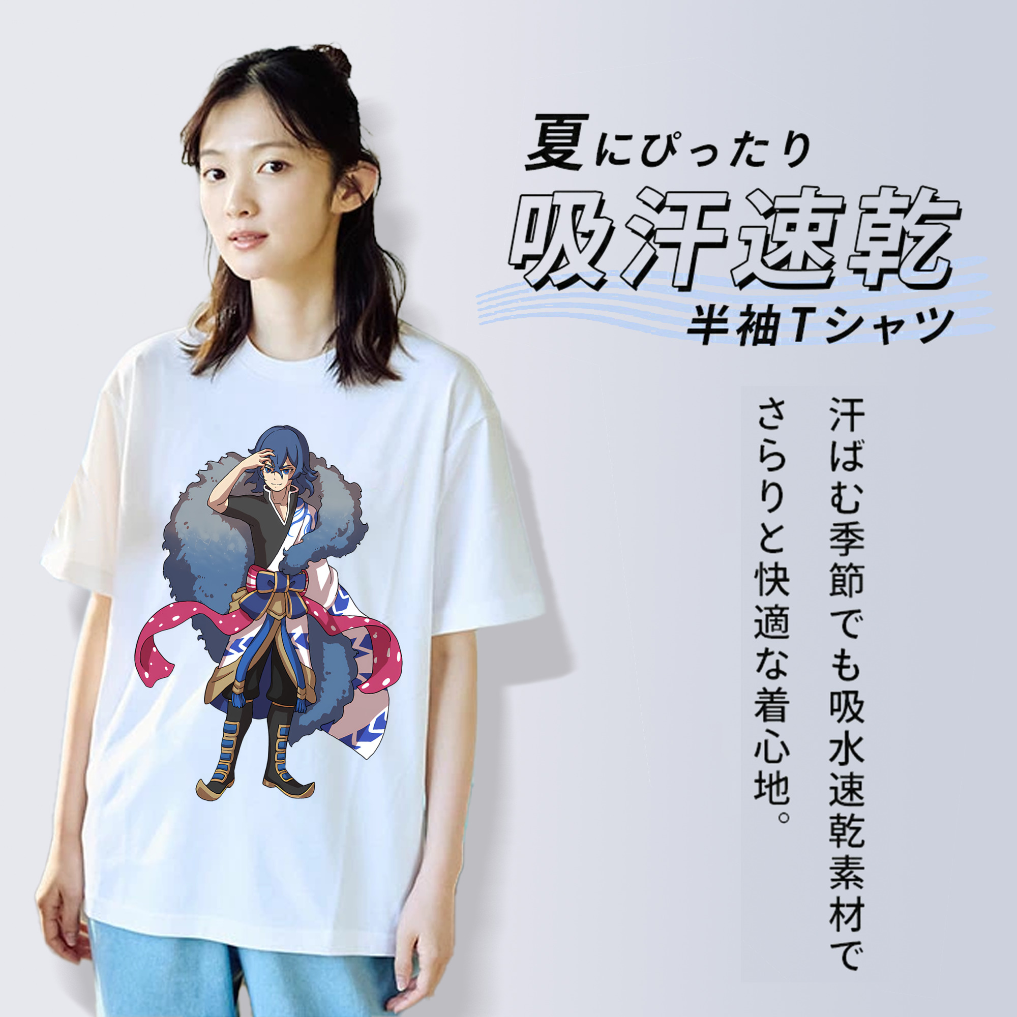 妖怪ウォッチ Yo-kai Watch レディースカジュアルプリントTシャツ（綿100％）