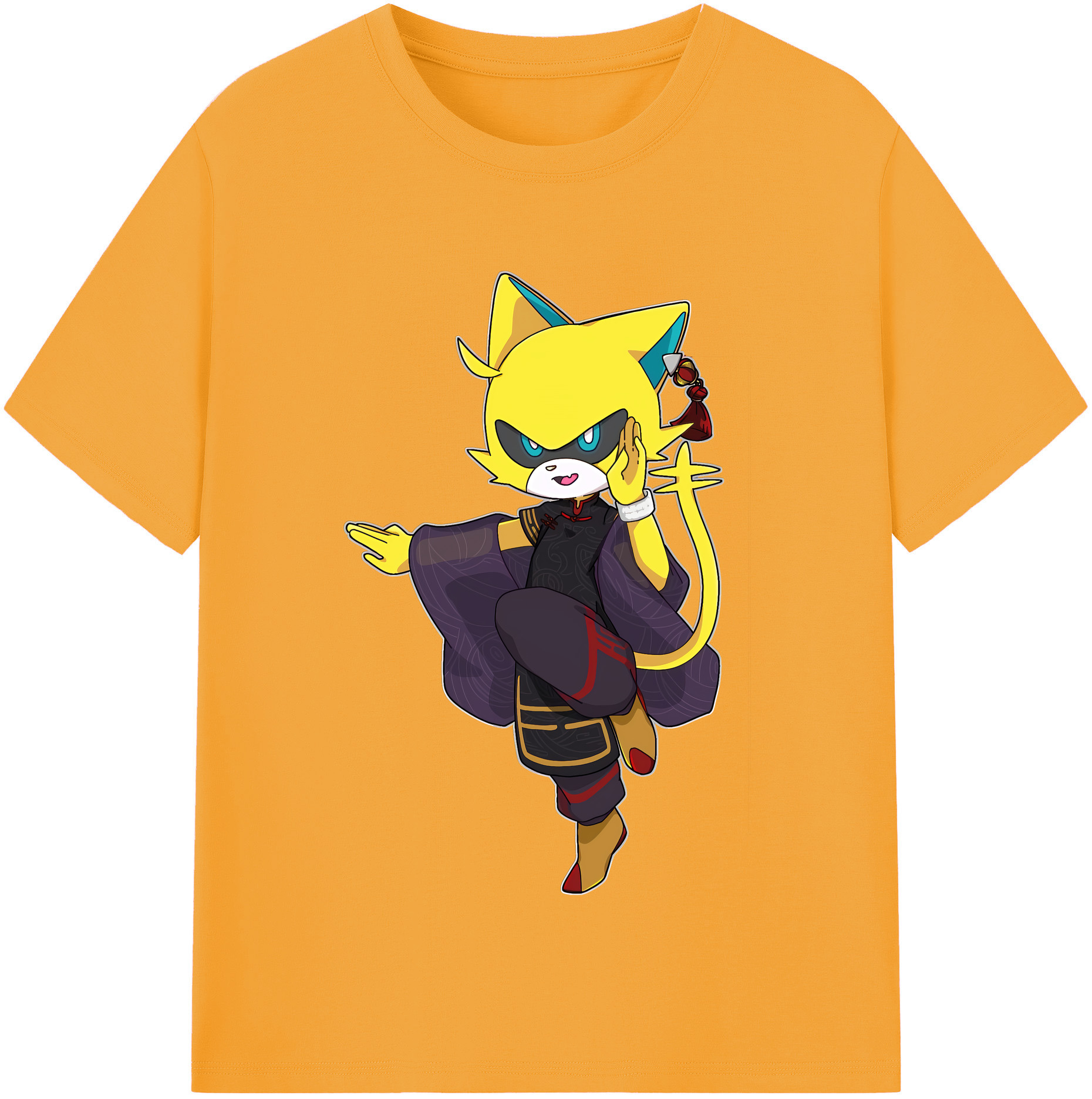 （画像用） 妖怪ウォッチ Yo-kai Watch レディースカジュアルプリントTシャツ（綿100％）