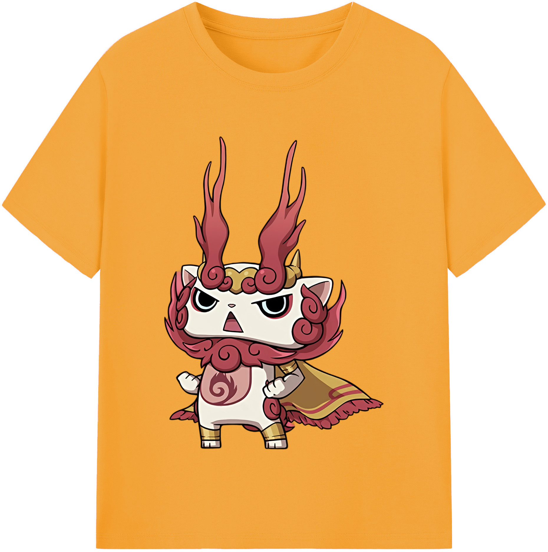 （画像用） 妖怪ウォッチ Yo-kai Watch レディースカジュアルプリントTシャツ（綿100％）