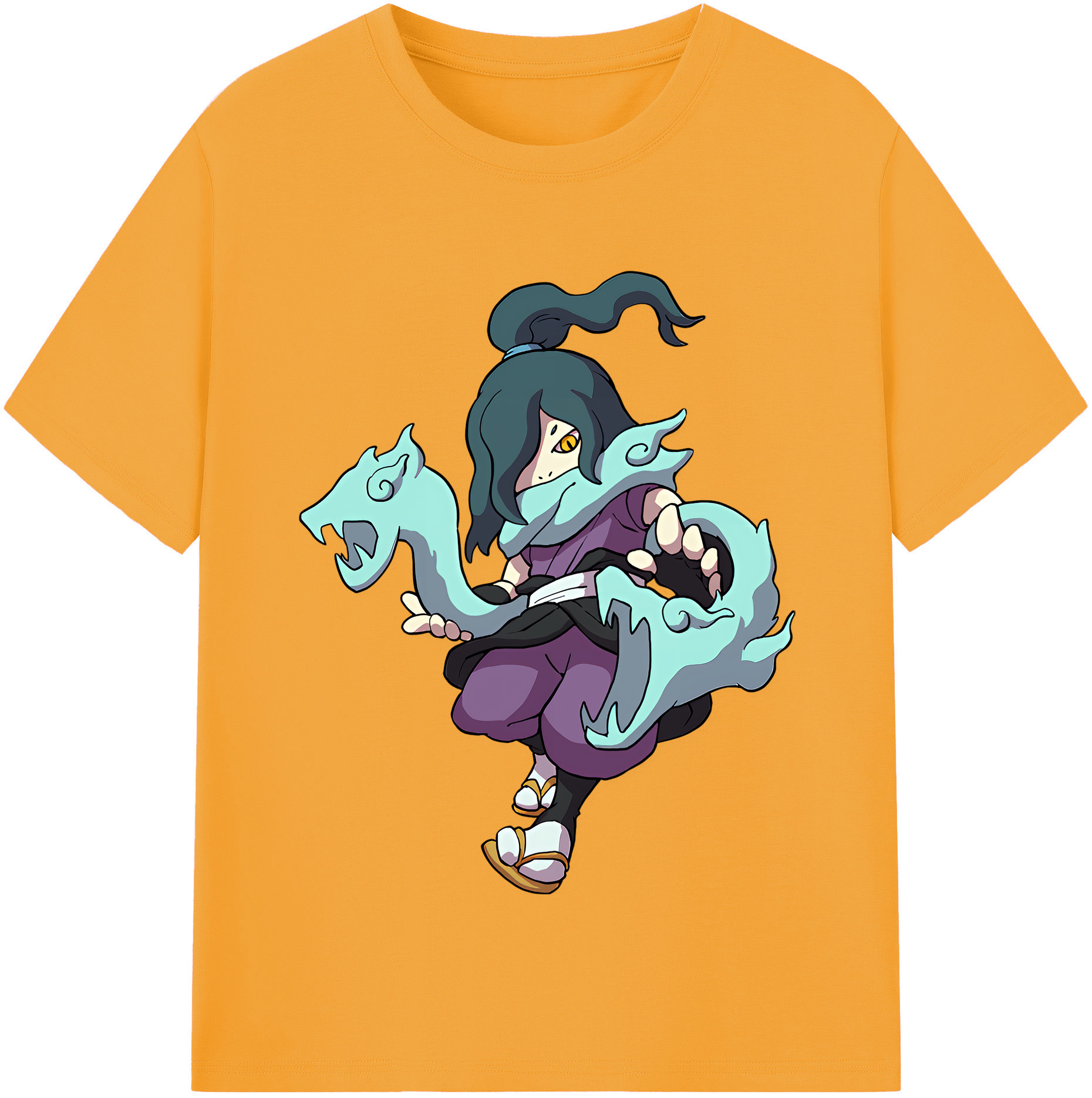 （画像用） 妖怪ウォッチ Yo-kai Watch レディースカジュアルプリントTシャツ（綿100％）