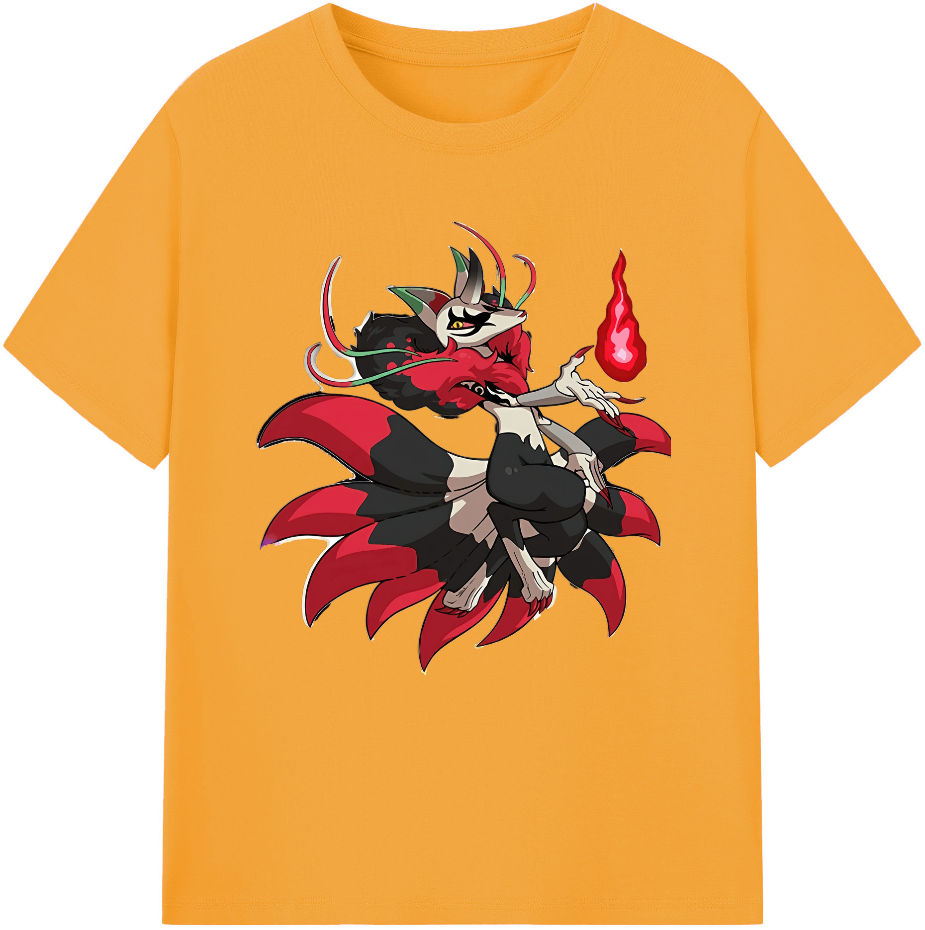 （画像用） 妖怪ウォッチ Yo-kai Watch レディースカジュアルプリントTシャツ（綿100％）