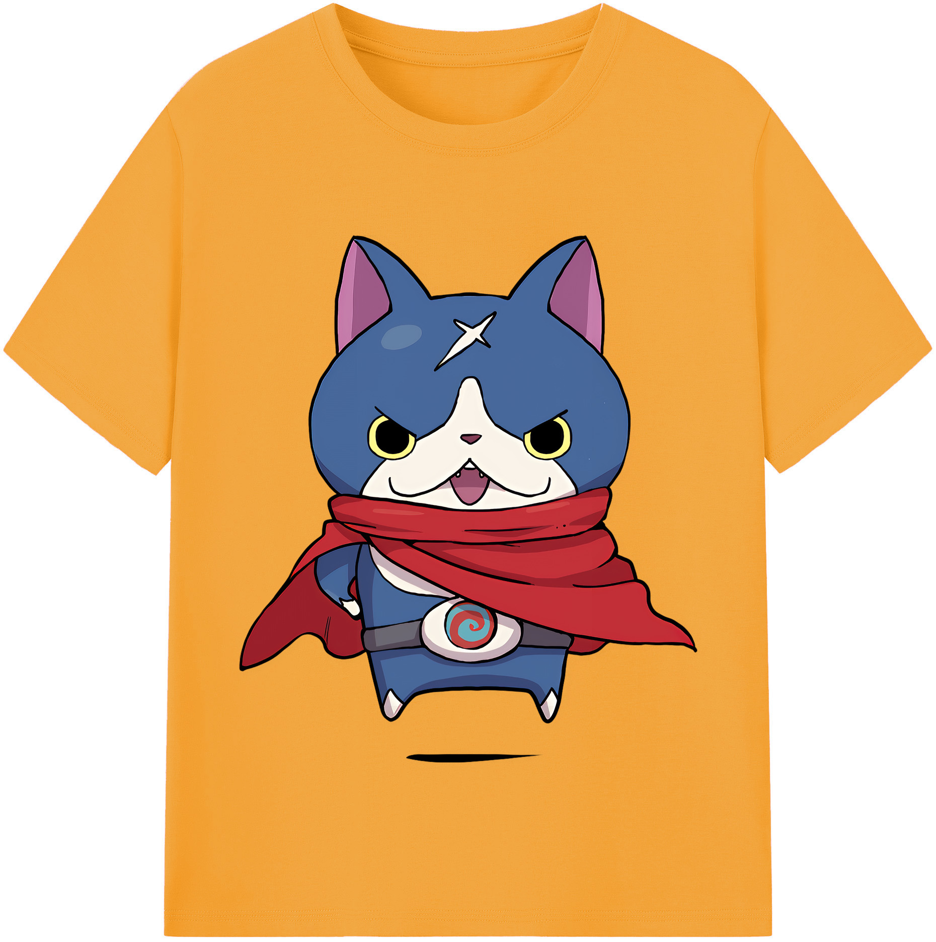 （画像用） 妖怪ウォッチ Yo-kai Watch レディースカジュアルプリントTシャツ（綿100％）