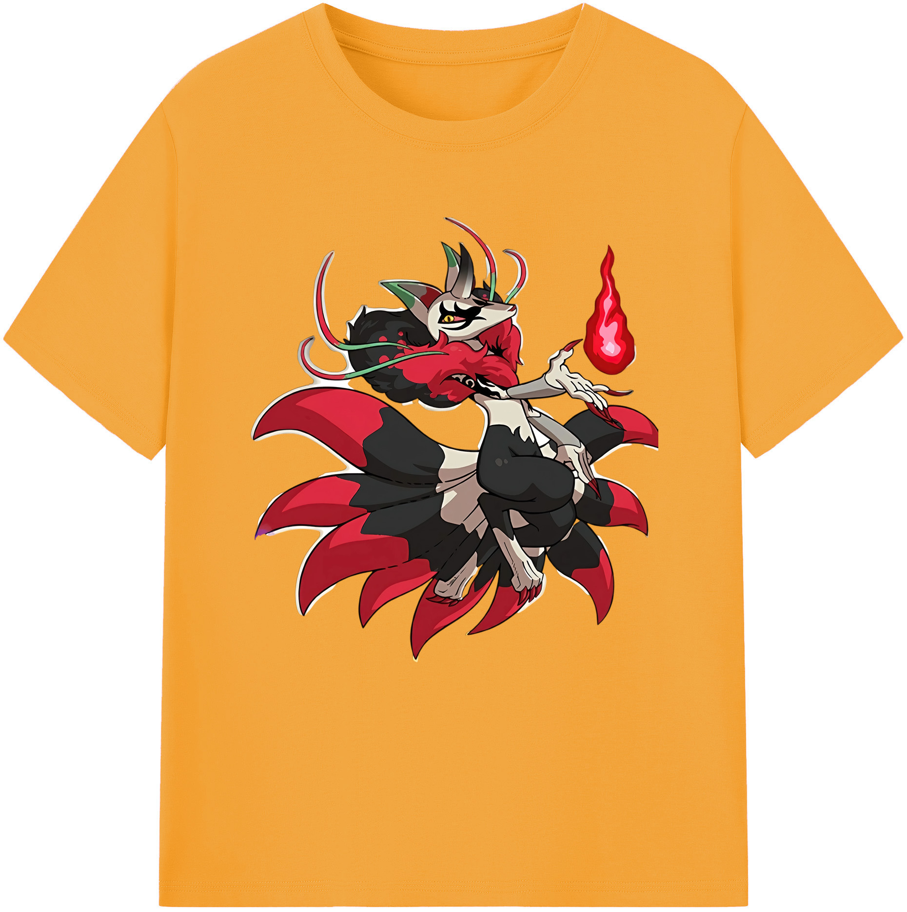 （画像用） 妖怪ウォッチ Yo-kai Watch レディースカジュアルプリントTシャツ（綿100％）