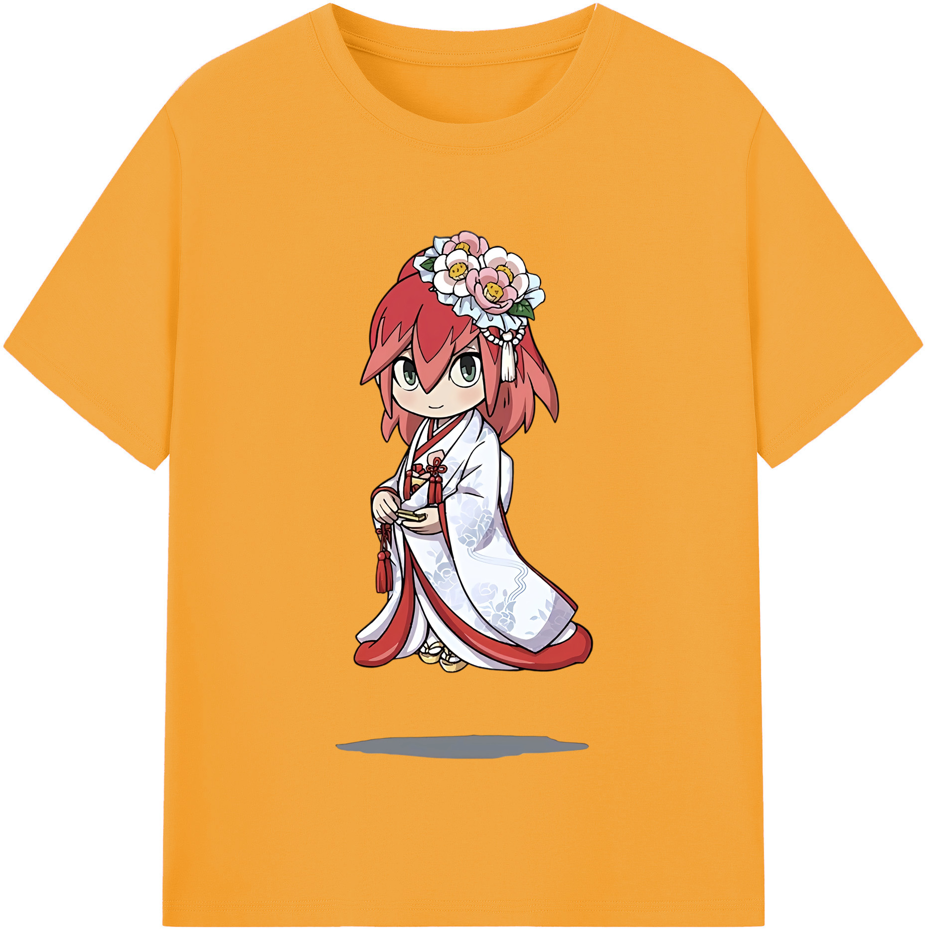 （画像用） 妖怪ウォッチ Yo-kai Watch レディースカジュアルプリントTシャツ（綿100％）