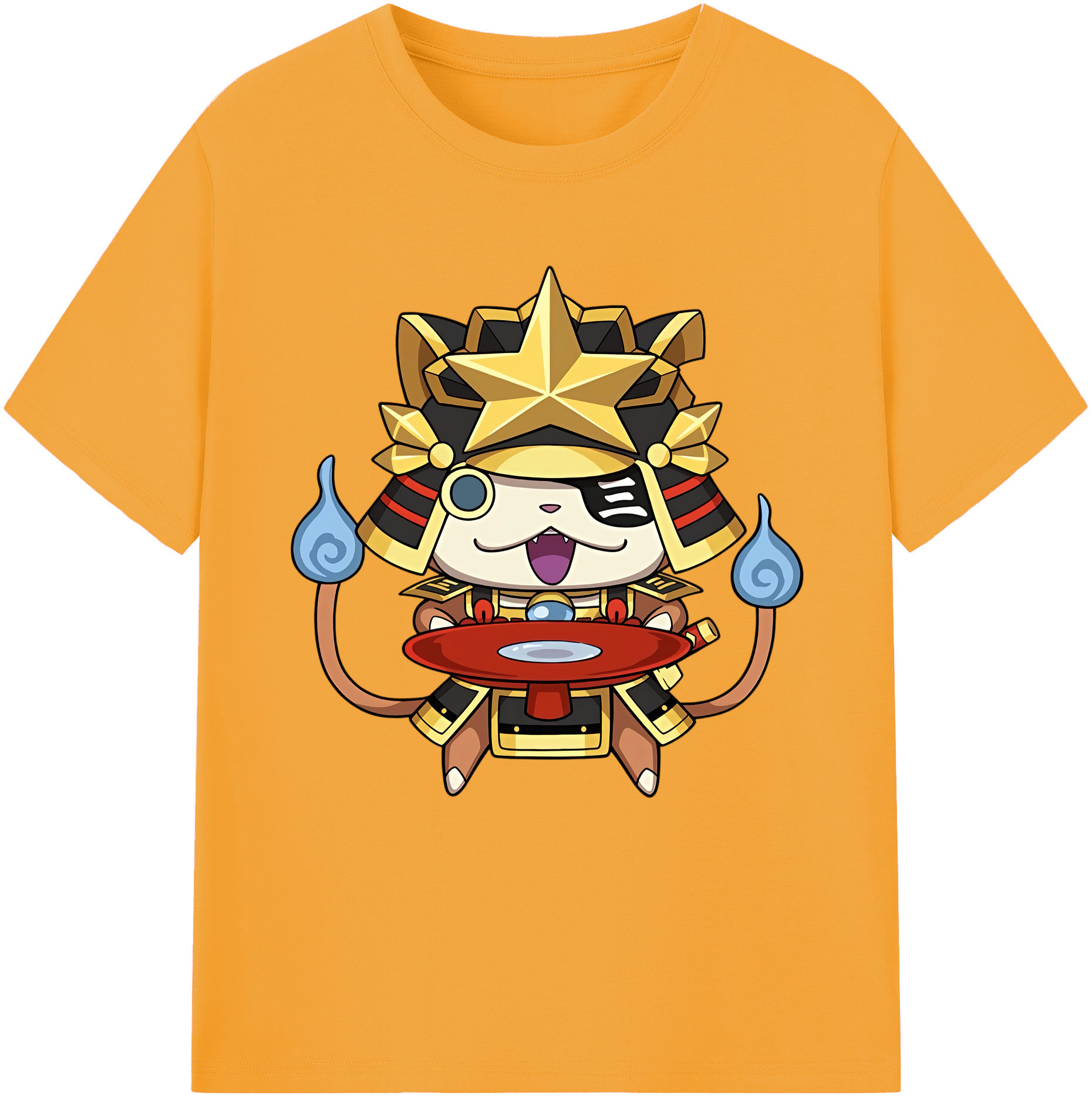 （画像用） 妖怪ウォッチ Yo-kai Watch レディースカジュアルプリントTシャツ（綿100％）