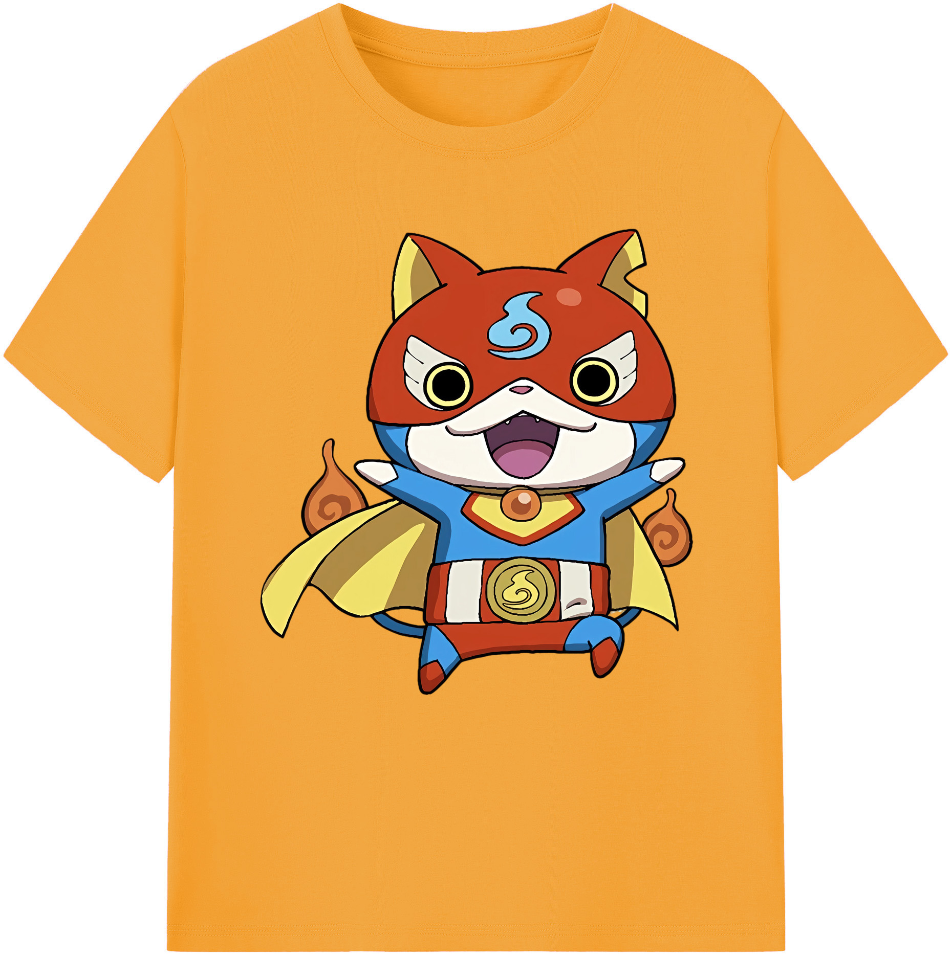 （画像用） 妖怪ウォッチ Yo-kai Watch レディースカジュアルプリントTシャツ（綿100％）