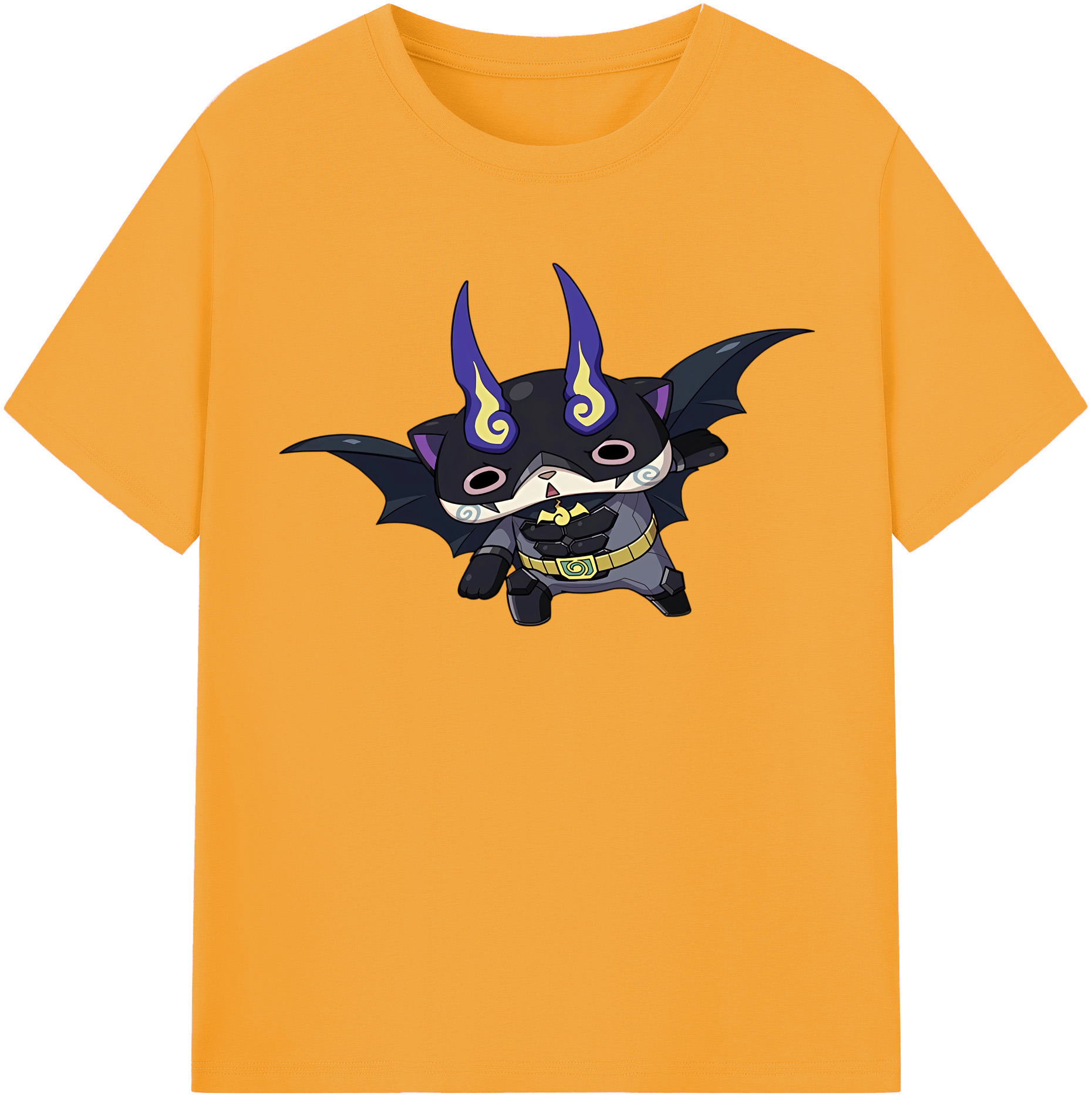 （画像用） 妖怪ウォッチ Yo-kai Watch レディースカジュアルプリントTシャツ（綿100％）