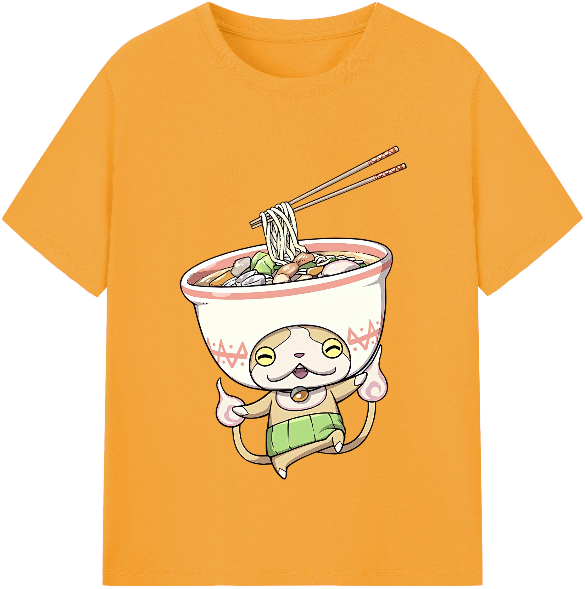 （画像用） 妖怪ウォッチ Yo-kai Watch レディースカジュアルプリントTシャツ（綿100％）