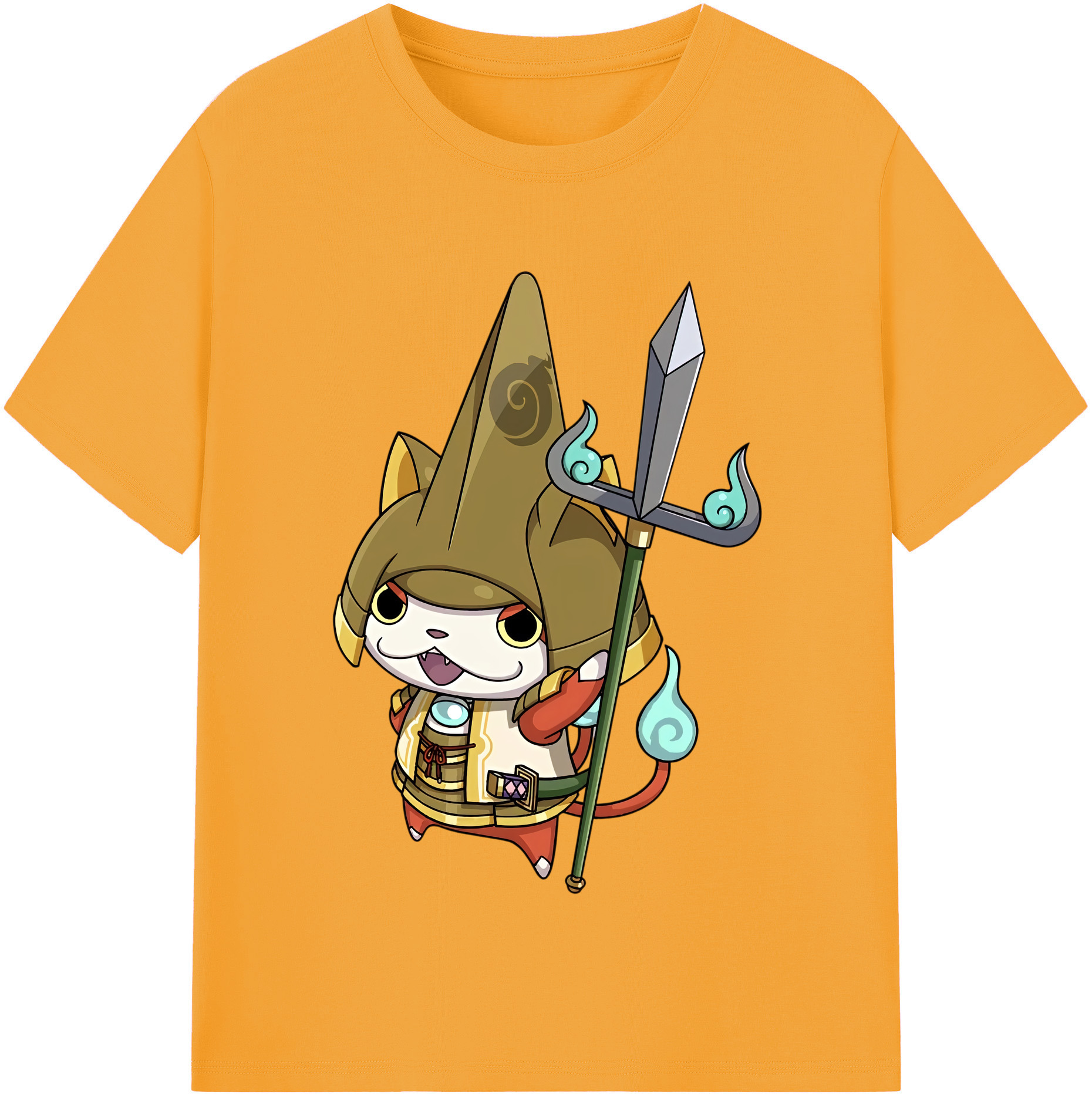 （画像用） 妖怪ウォッチ Yo-kai Watch レディースカジュアルプリントTシャツ（綿100％）