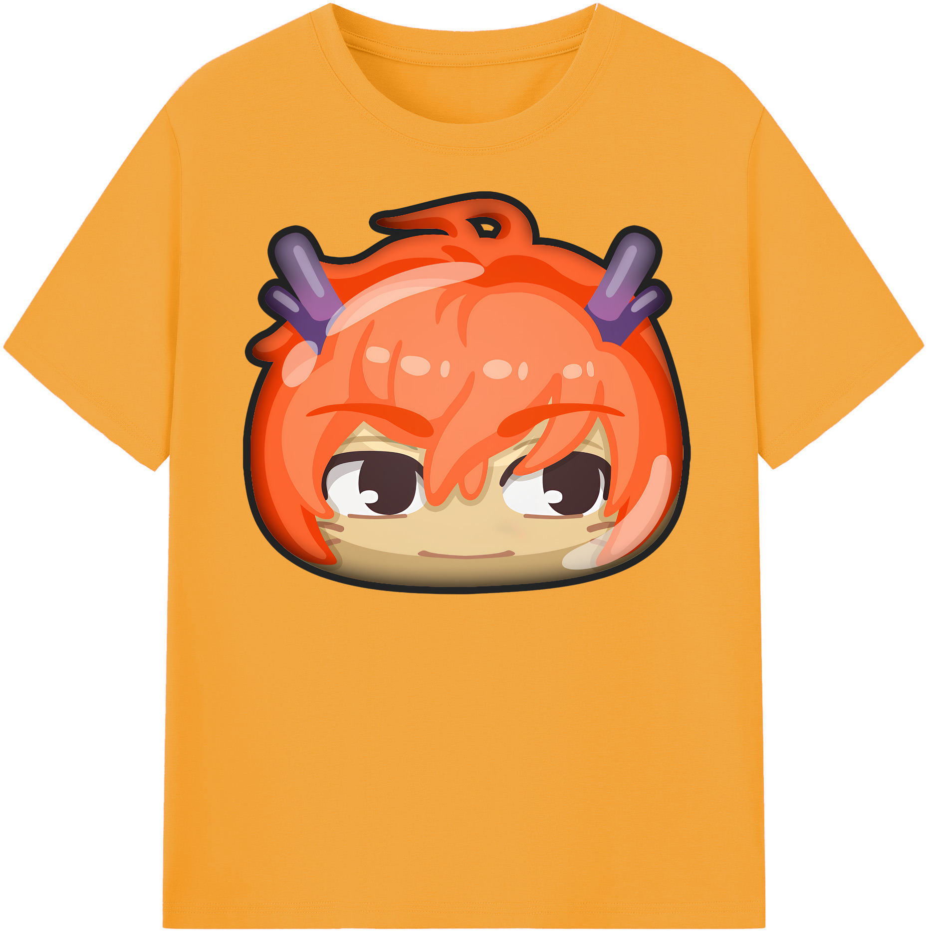 （画像用） 妖怪ウォッチ Yo-kai Watch レディースカジュアルプリントTシャツ（綿100％）
