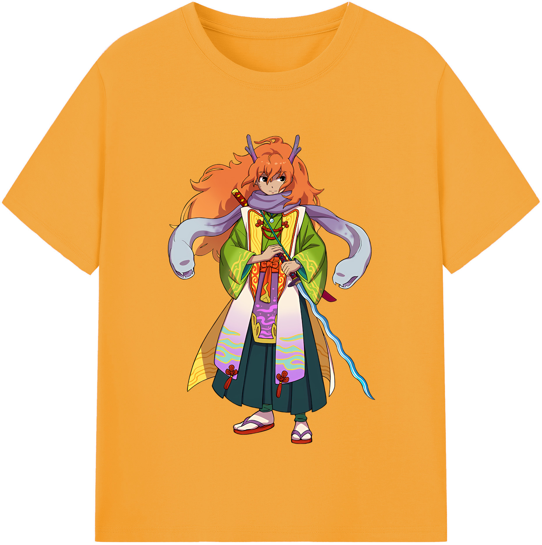 （画像用） 妖怪ウォッチ Yo-kai Watch レディースカジュアルプリントTシャツ（綿100％）