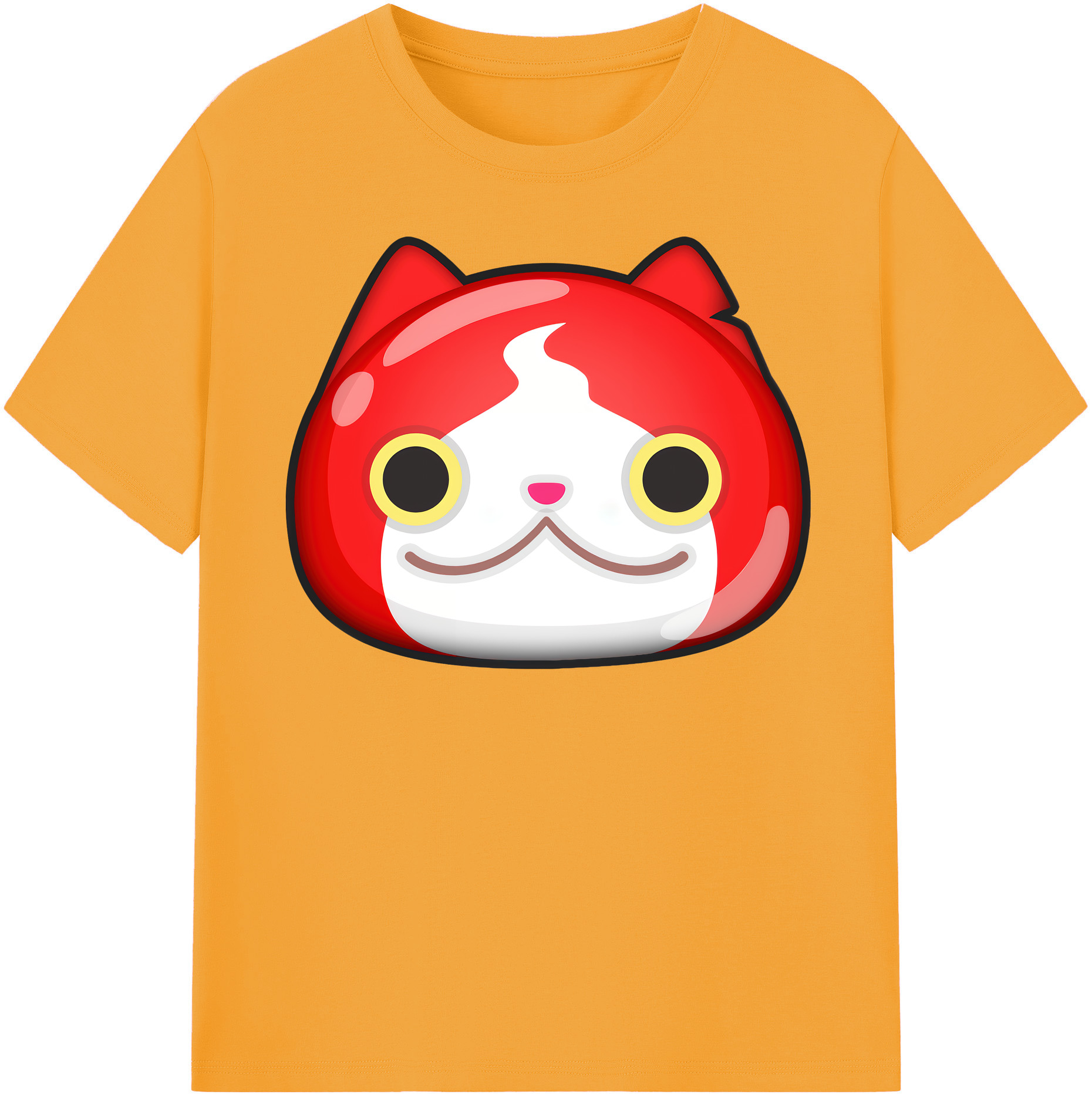 （画像用） 妖怪ウォッチ Yo-kai Watch レディースカジュアルプリントTシャツ（綿100％）