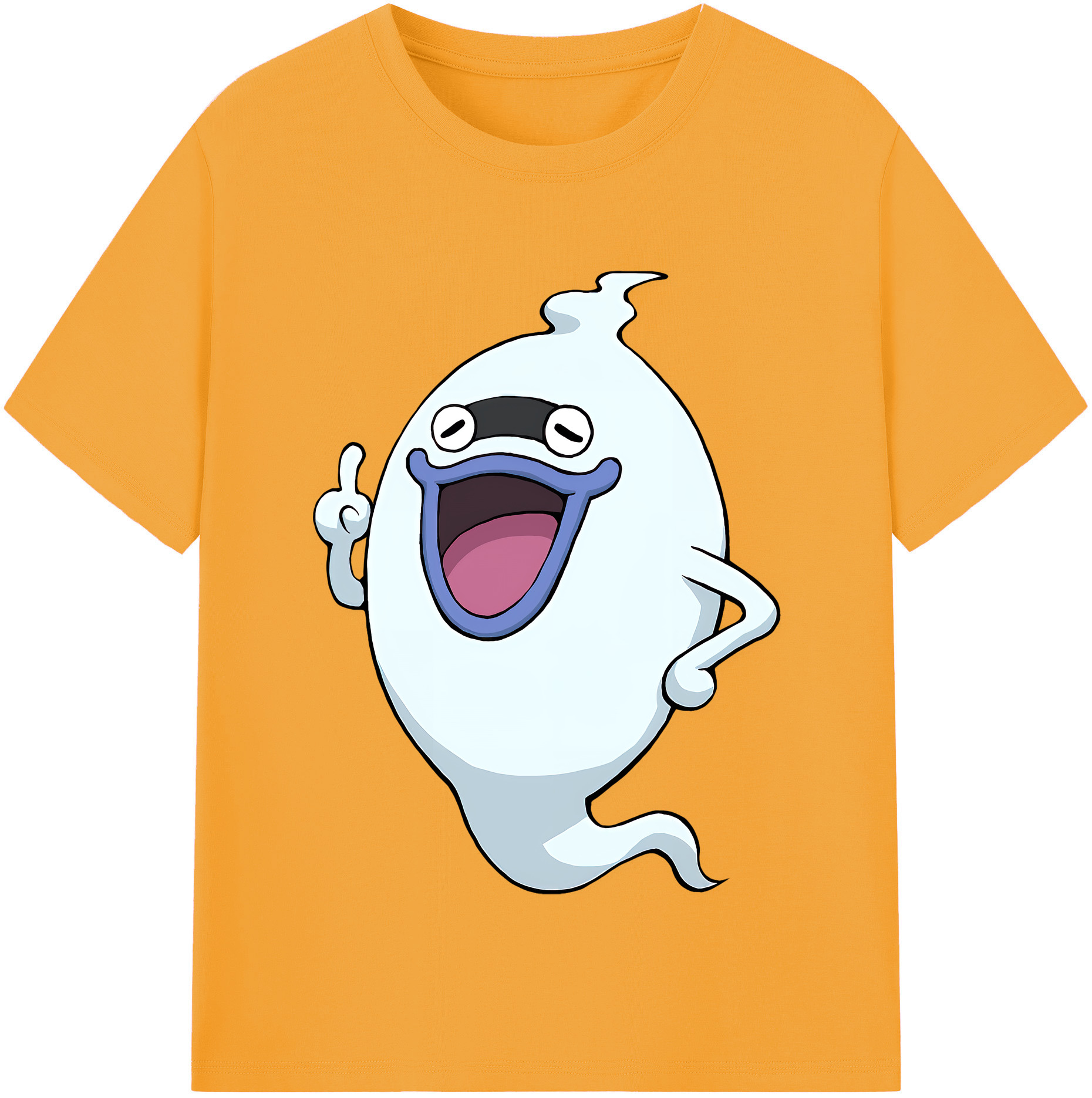 （画像用） 妖怪ウォッチ Yo-kai Watch レディースカジュアルプリントTシャツ（綿100％）