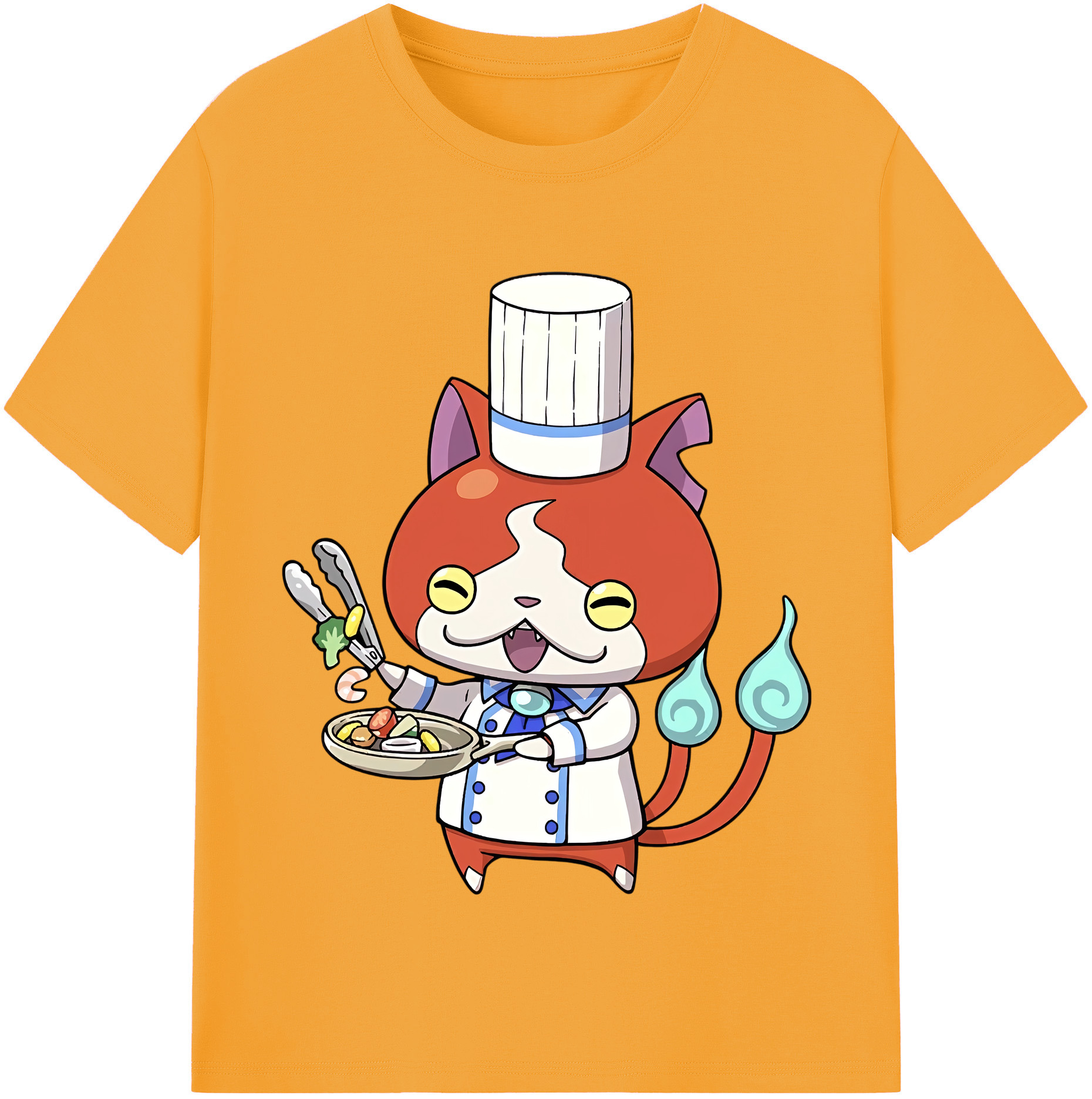 （画像用） 妖怪ウォッチ Yo-kai Watch レディースカジュアルプリントTシャツ（綿100％）