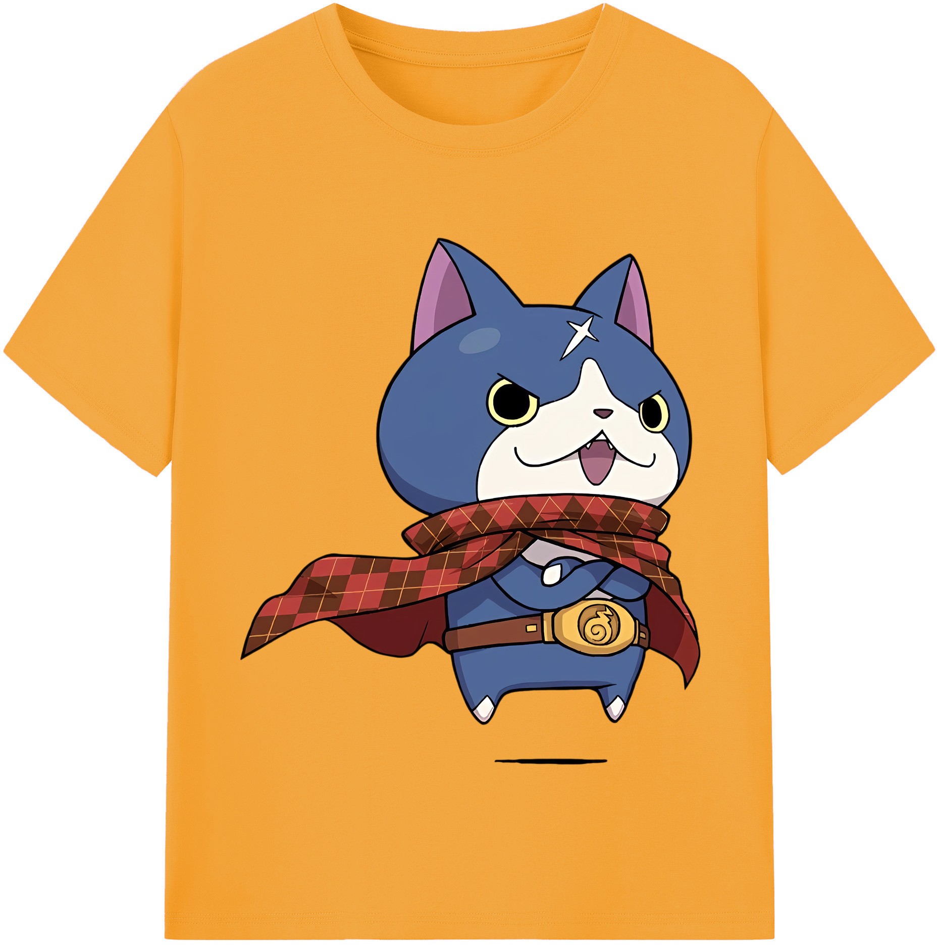 （画像用） 妖怪ウォッチ Yo-kai Watch レディースカジュアルプリントTシャツ（綿100％）