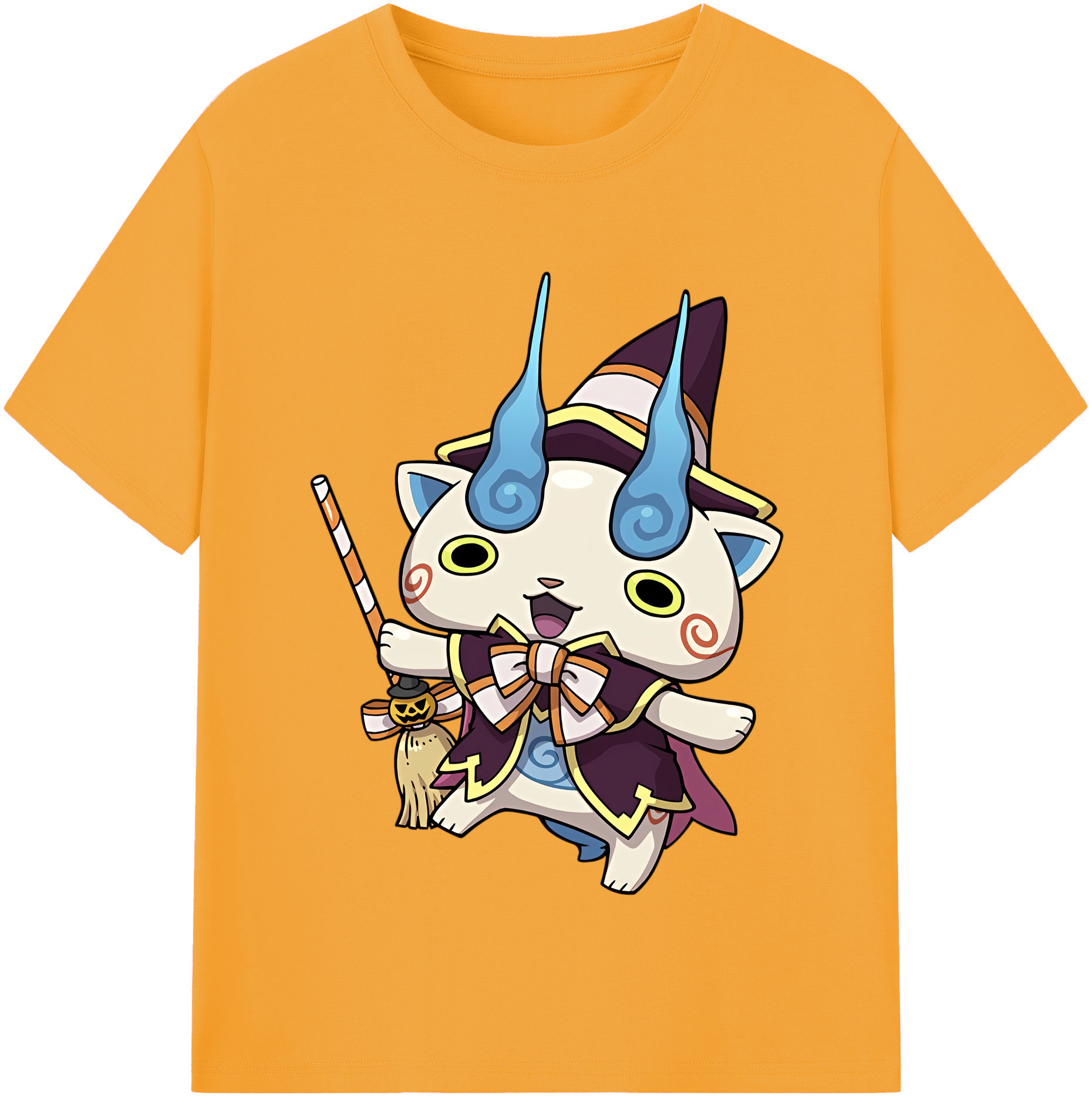 （画像用） 妖怪ウォッチ Yo-kai Watch レディースカジュアルプリントTシャツ（綿100％）