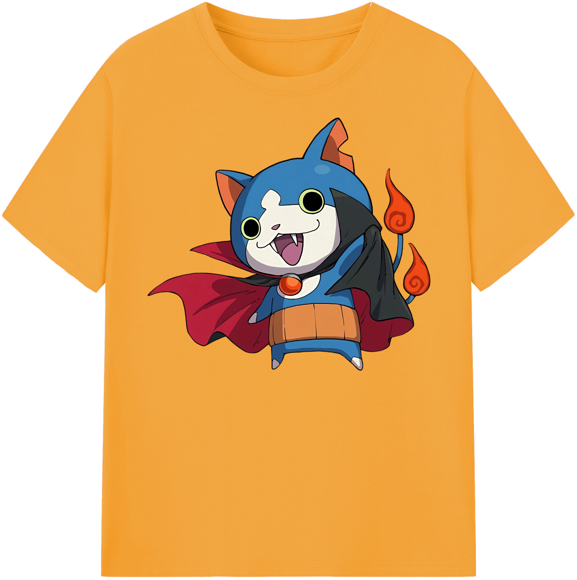 （画像用） 妖怪ウォッチ Yo-kai Watch レディースカジュアルプリントTシャツ（綿100％）