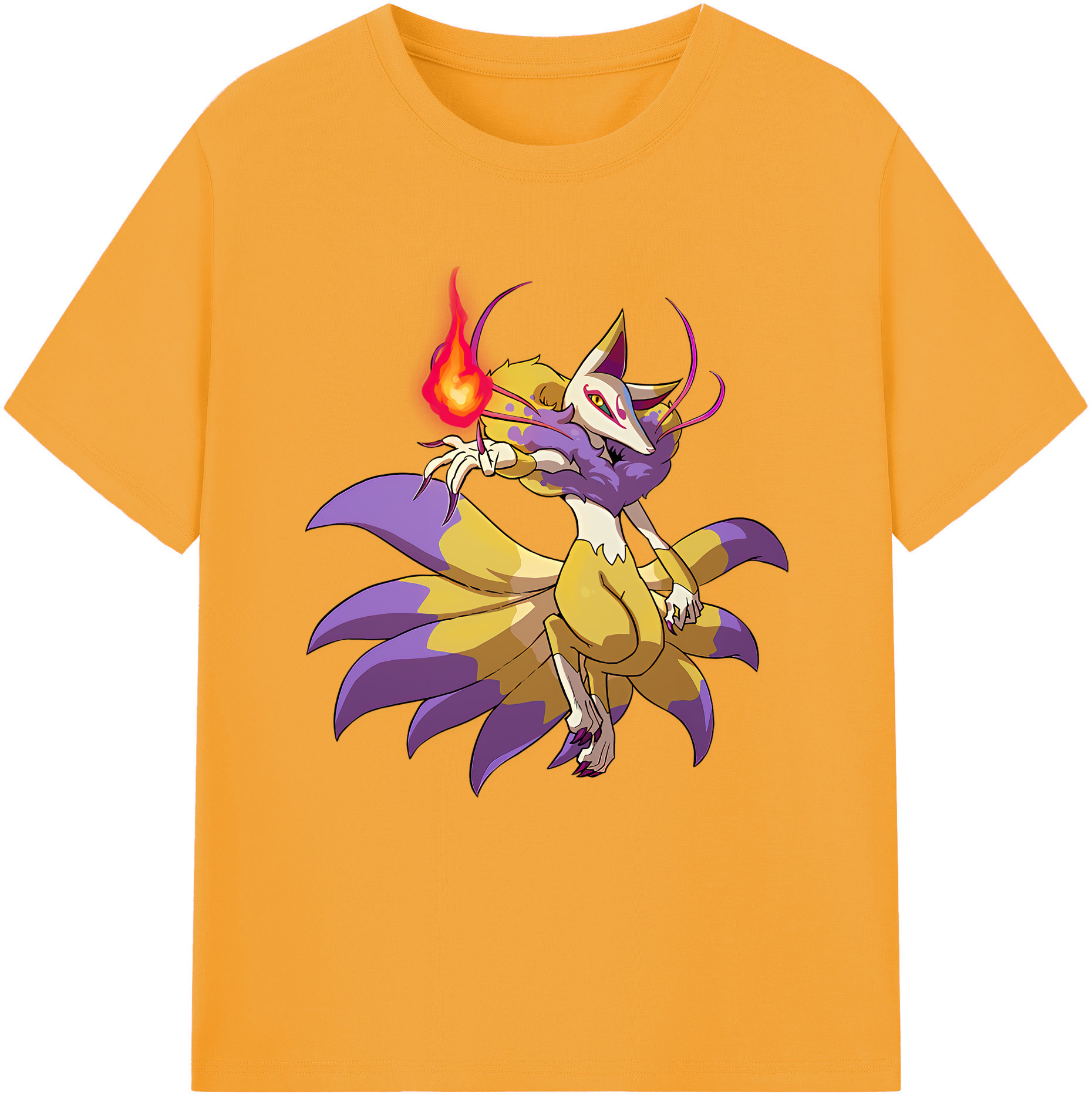 （画像用） 妖怪ウォッチ Yo-kai Watch レディースカジュアルプリントTシャツ（綿100％）