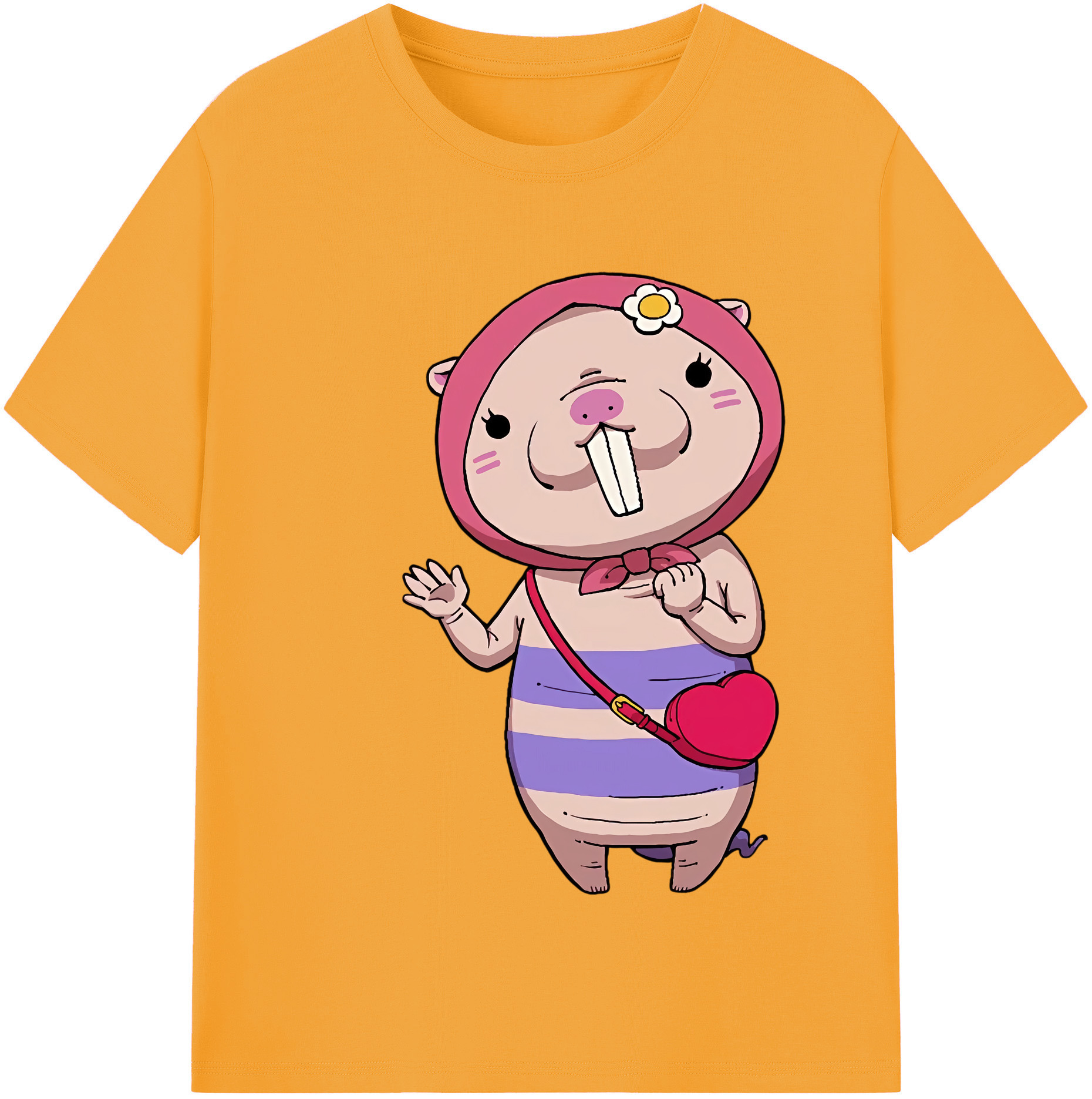 （画像用） 妖怪ウォッチ Yo-kai Watch レディースカジュアルプリントTシャツ（綿100％）