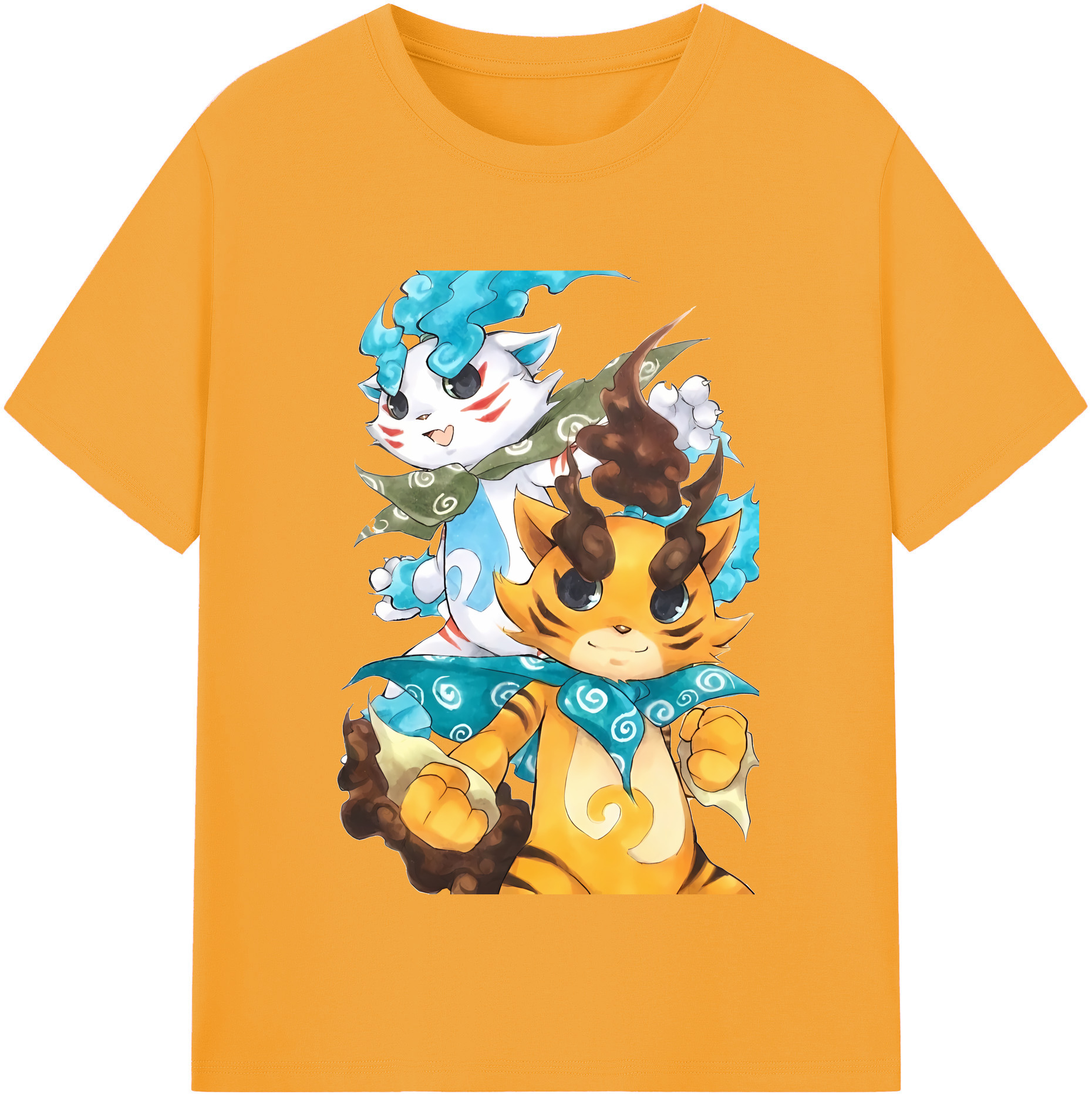 （画像用） 妖怪ウォッチ Yo-kai Watch レディースカジュアルプリントTシャツ（綿100％）