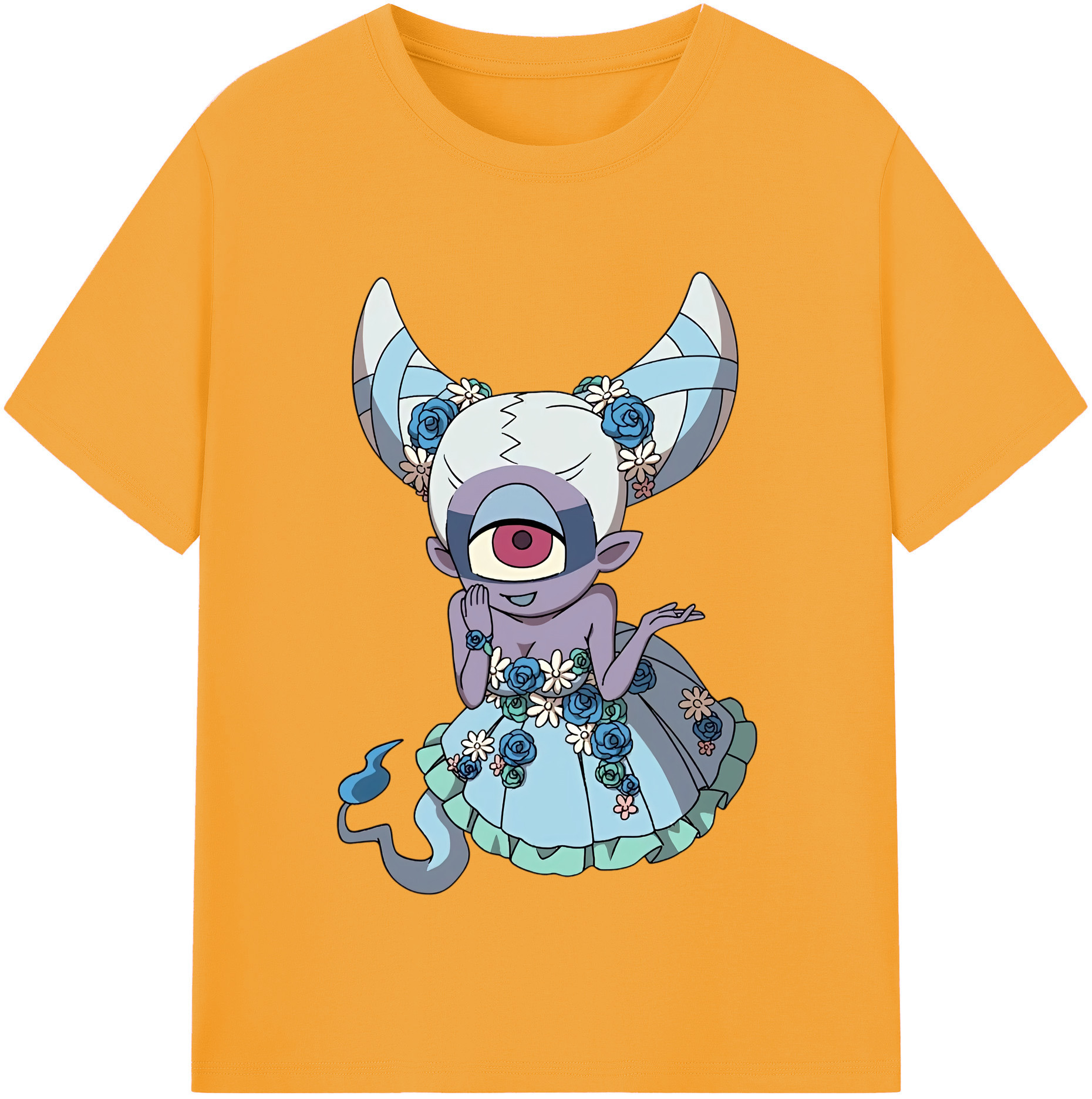 （画像用） 妖怪ウォッチ Yo-kai Watch レディースカジュアルプリントTシャツ（綿100％）