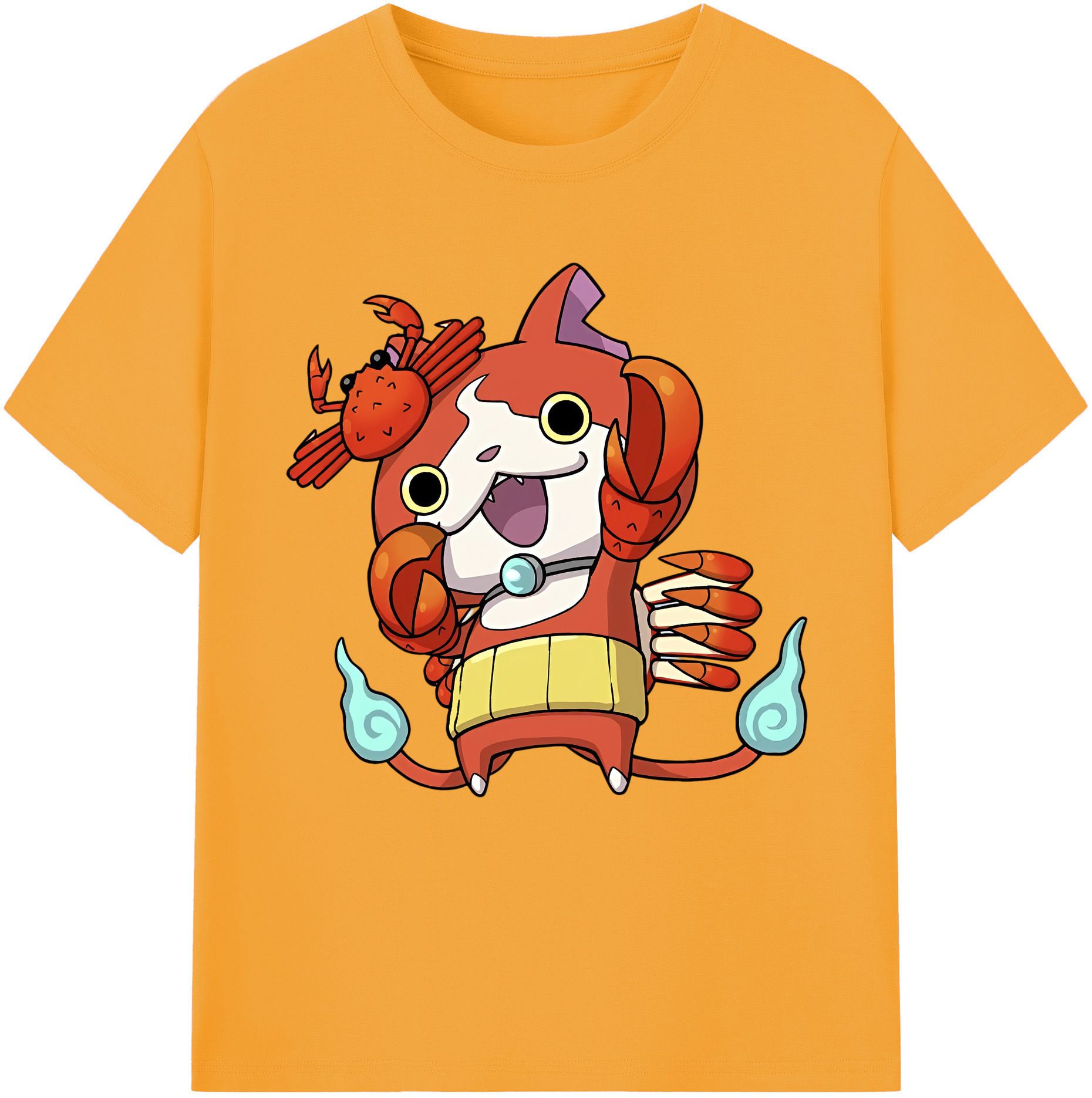 （画像用） 妖怪ウォッチ Yo-kai Watch レディースカジュアルプリントTシャツ（綿100％）