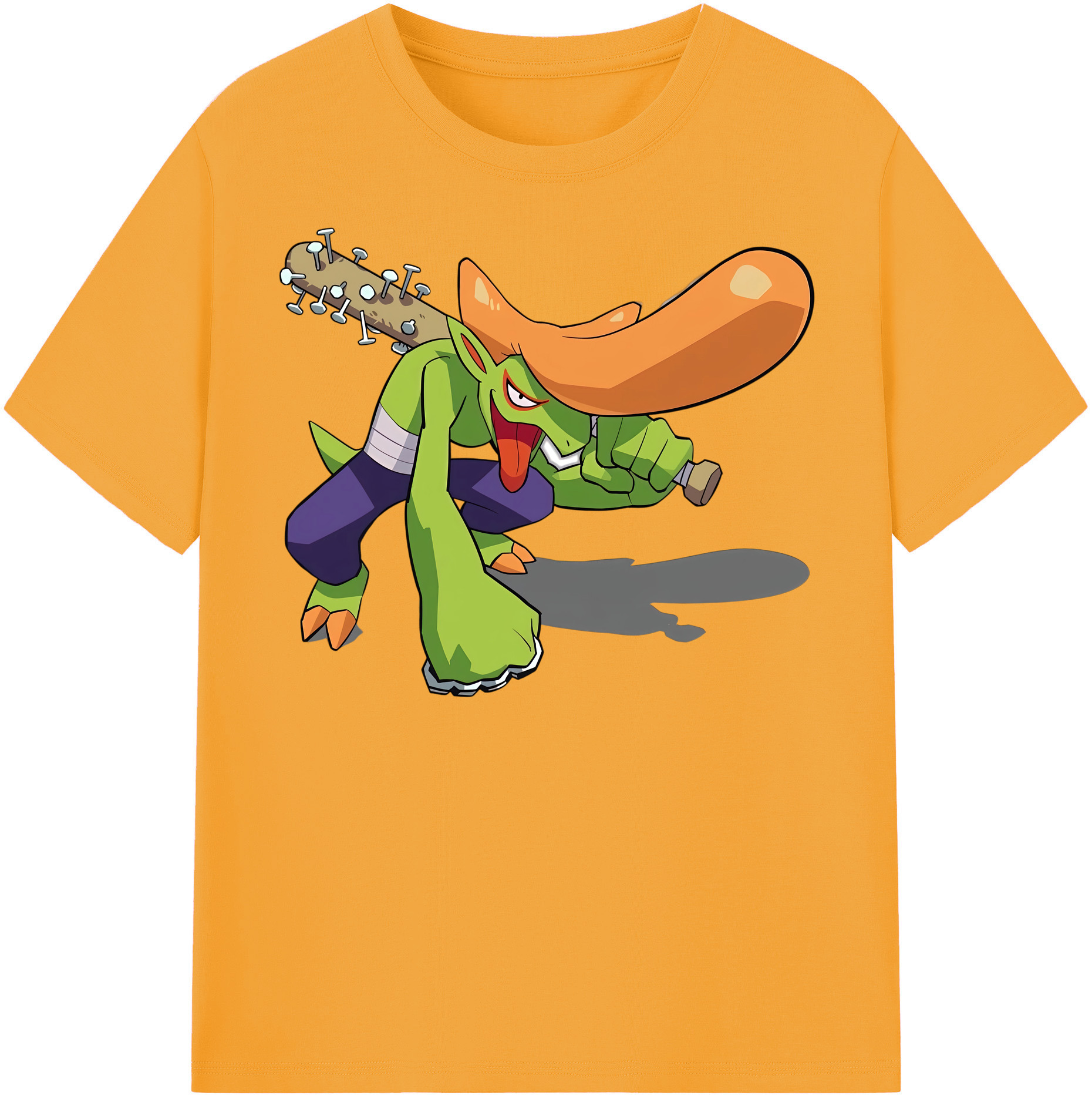 （画像用） 妖怪ウォッチ Yo-kai Watch レディースカジュアルプリントTシャツ（綿100％）