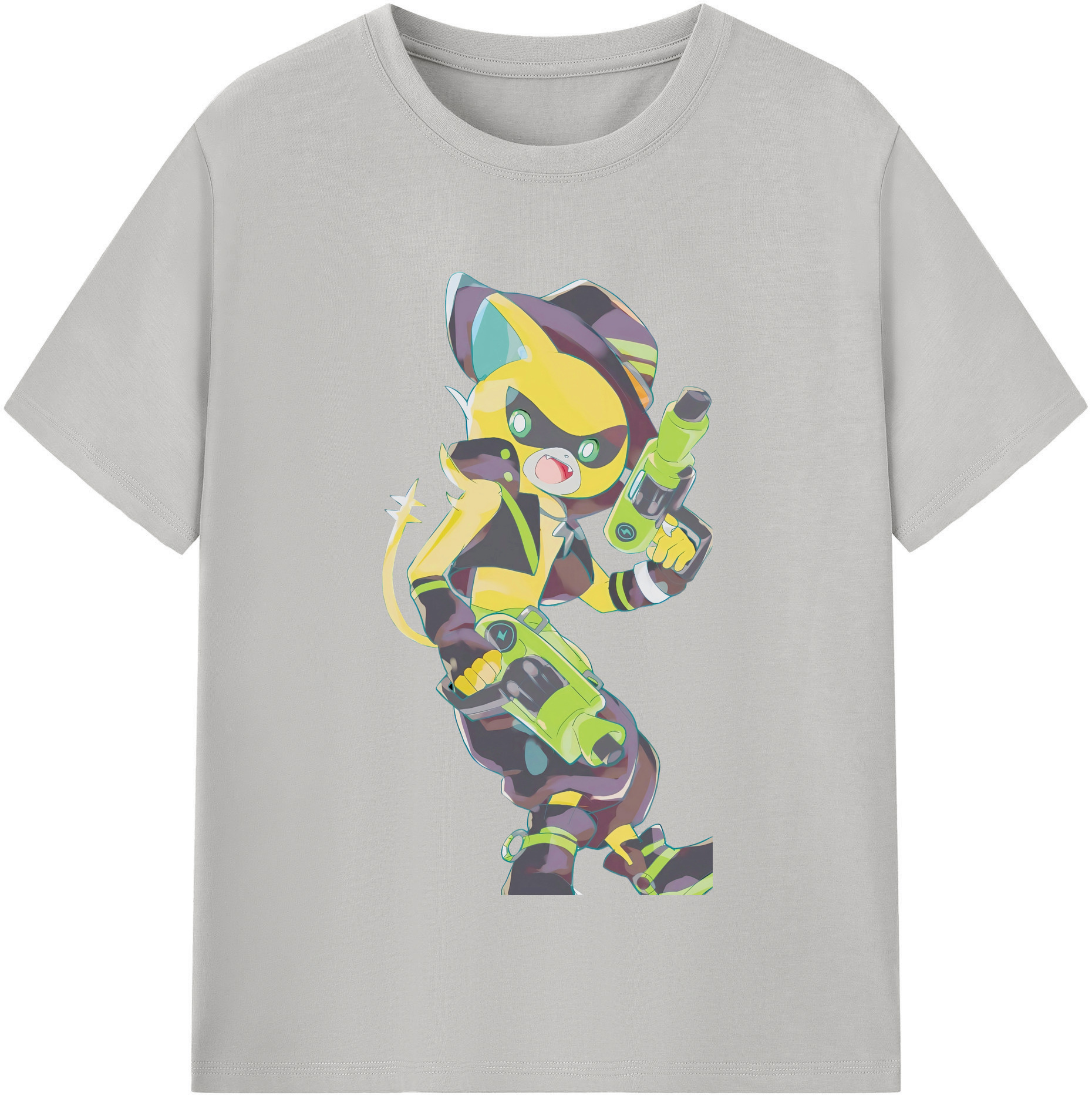 （画像用） 妖怪ウォッチ Yo-kai Watch レディースカジュアルプリントTシャツ（綿100％）
