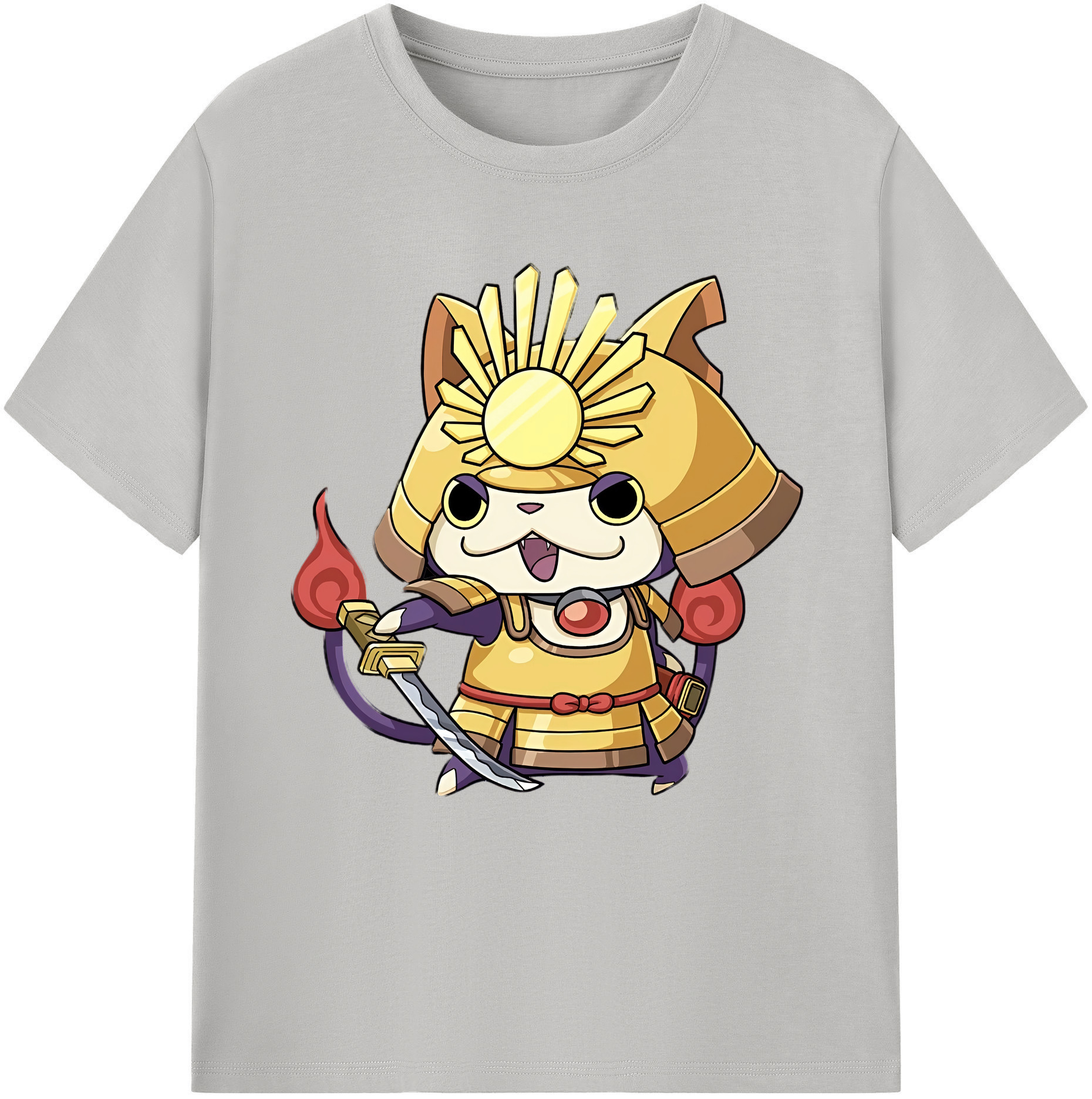 （画像用） 妖怪ウォッチ Yo-kai Watch レディースカジュアルプリントTシャツ（綿100％）