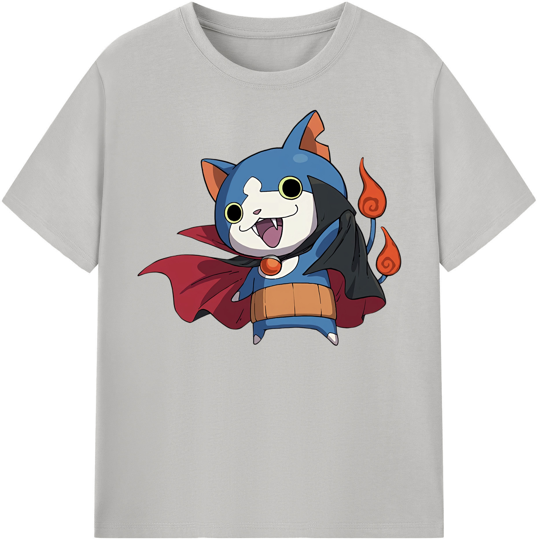 （画像用） 妖怪ウォッチ Yo-kai Watch レディースカジュアルプリントTシャツ（綿100％）