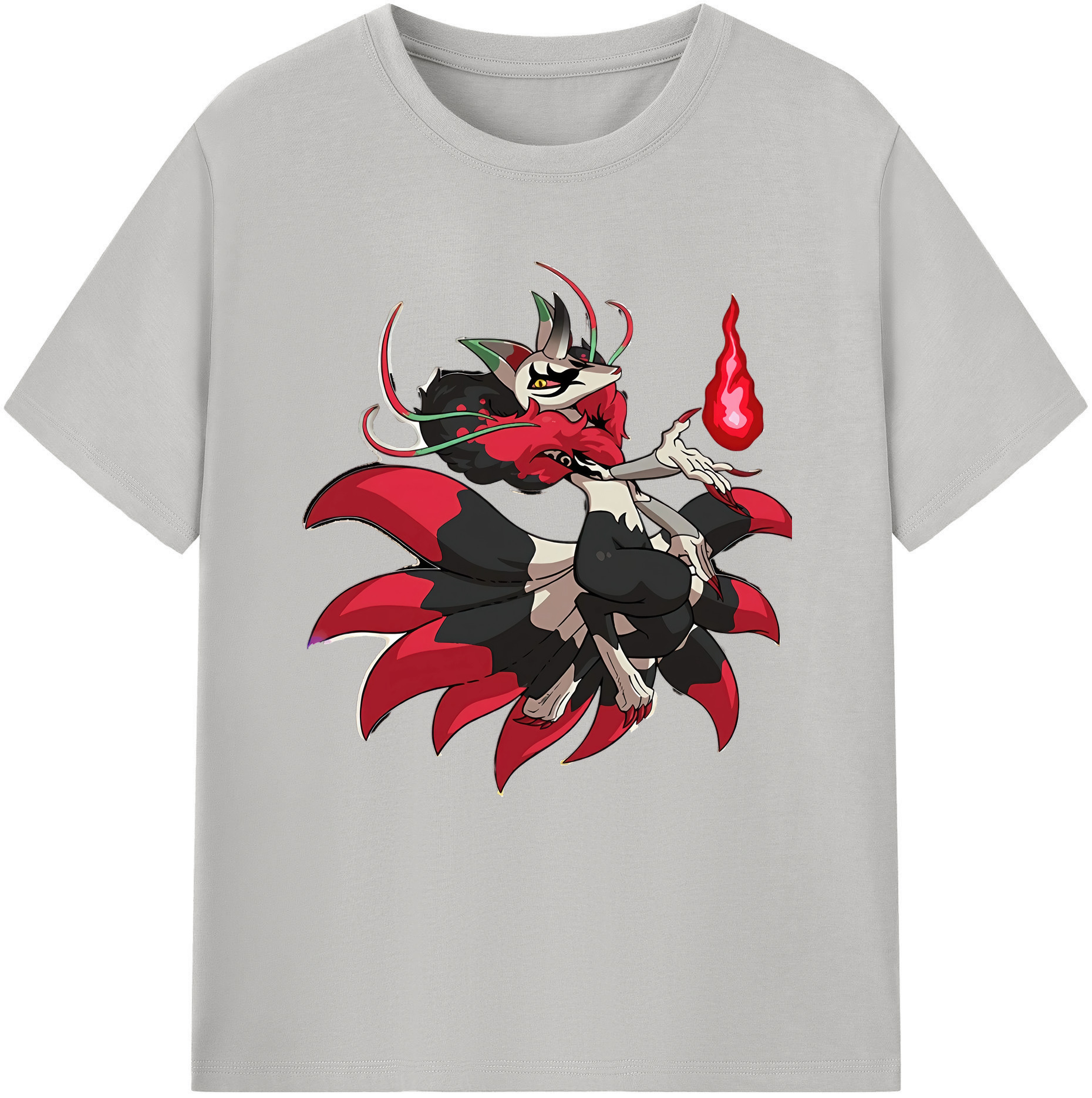 （画像用） 妖怪ウォッチ Yo-kai Watch レディースカジュアルプリントTシャツ（綿100％）