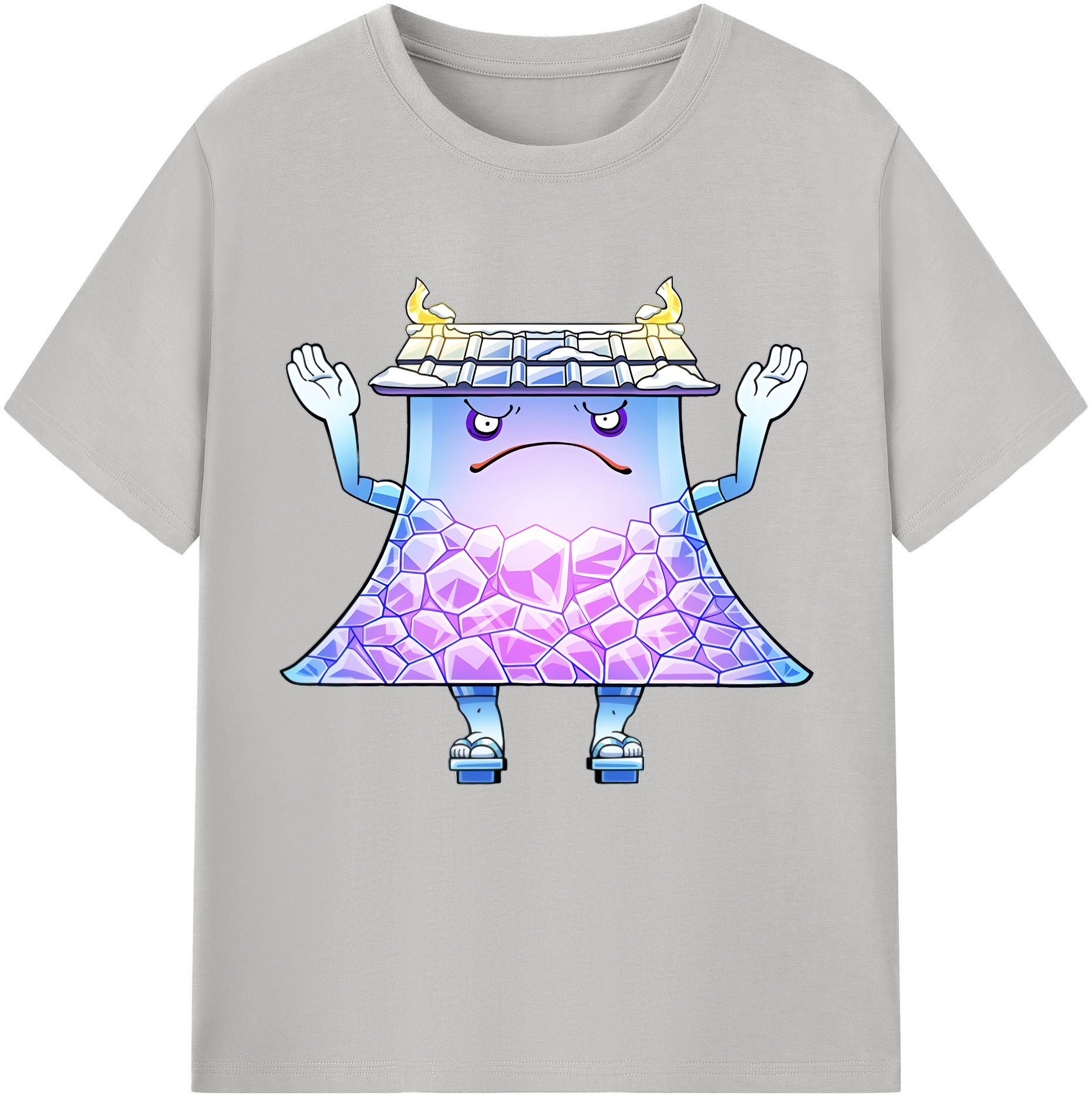 （画像用） 妖怪ウォッチ Yo-kai Watch レディースカジュアルプリントTシャツ（綿100％）