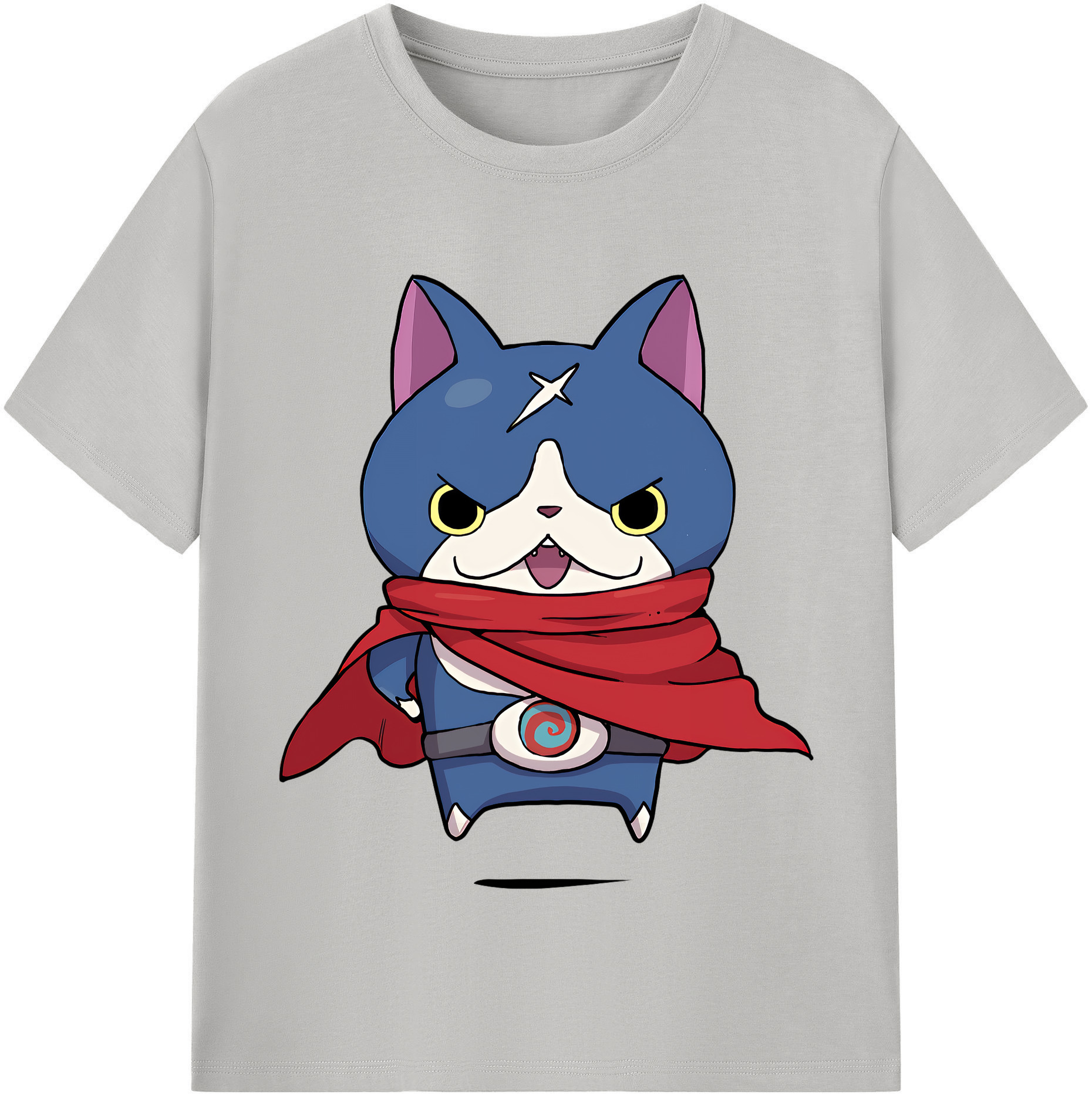 （画像用） 妖怪ウォッチ Yo-kai Watch レディースカジュアルプリントTシャツ（綿100％）