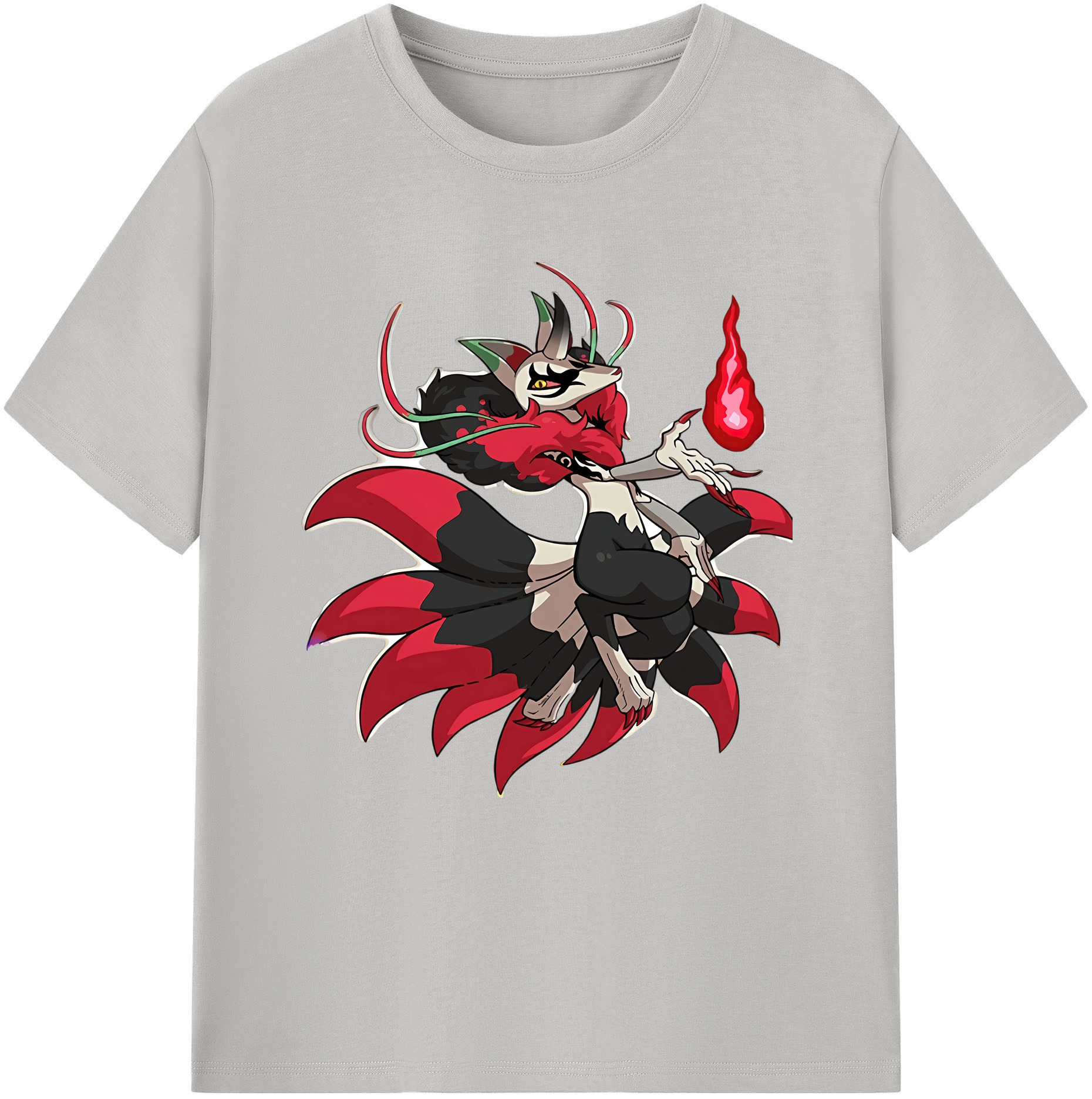 （画像用） 妖怪ウォッチ Yo-kai Watch レディースカジュアルプリントTシャツ（綿100％）
